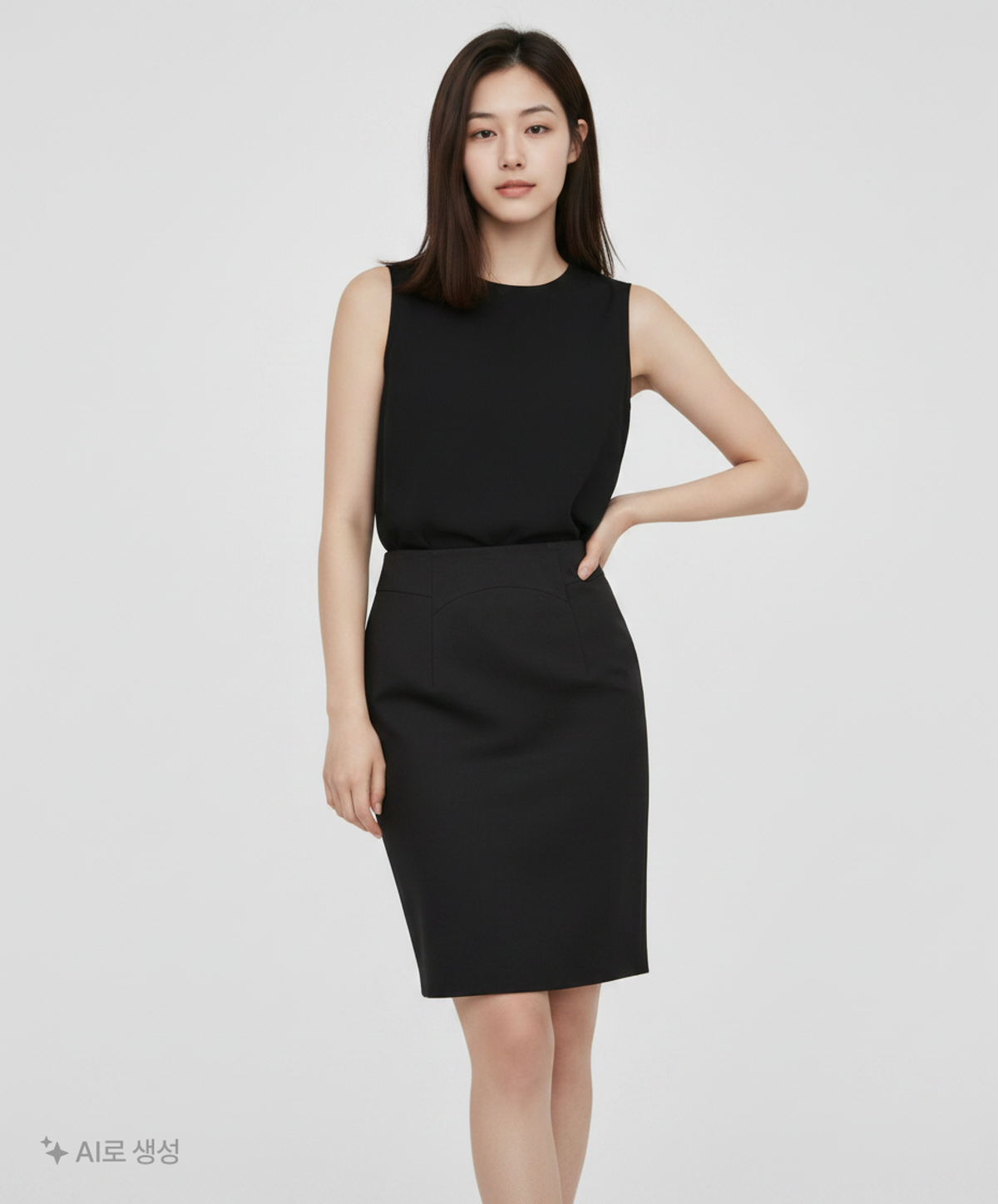 엘레강스 파리(ELEGANCE PARIS) 미디스커트 M