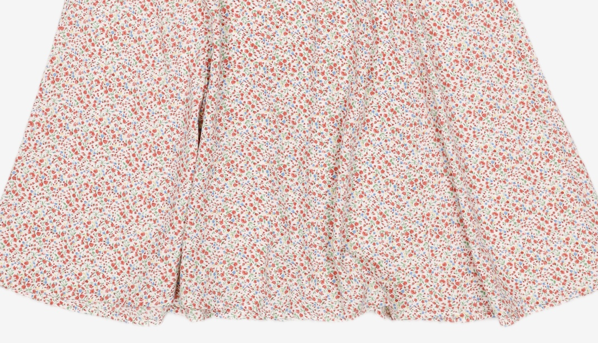 룩캐스트(LOOKAST) IVORY PRINTING COLLAR DRESS ONE SIZE