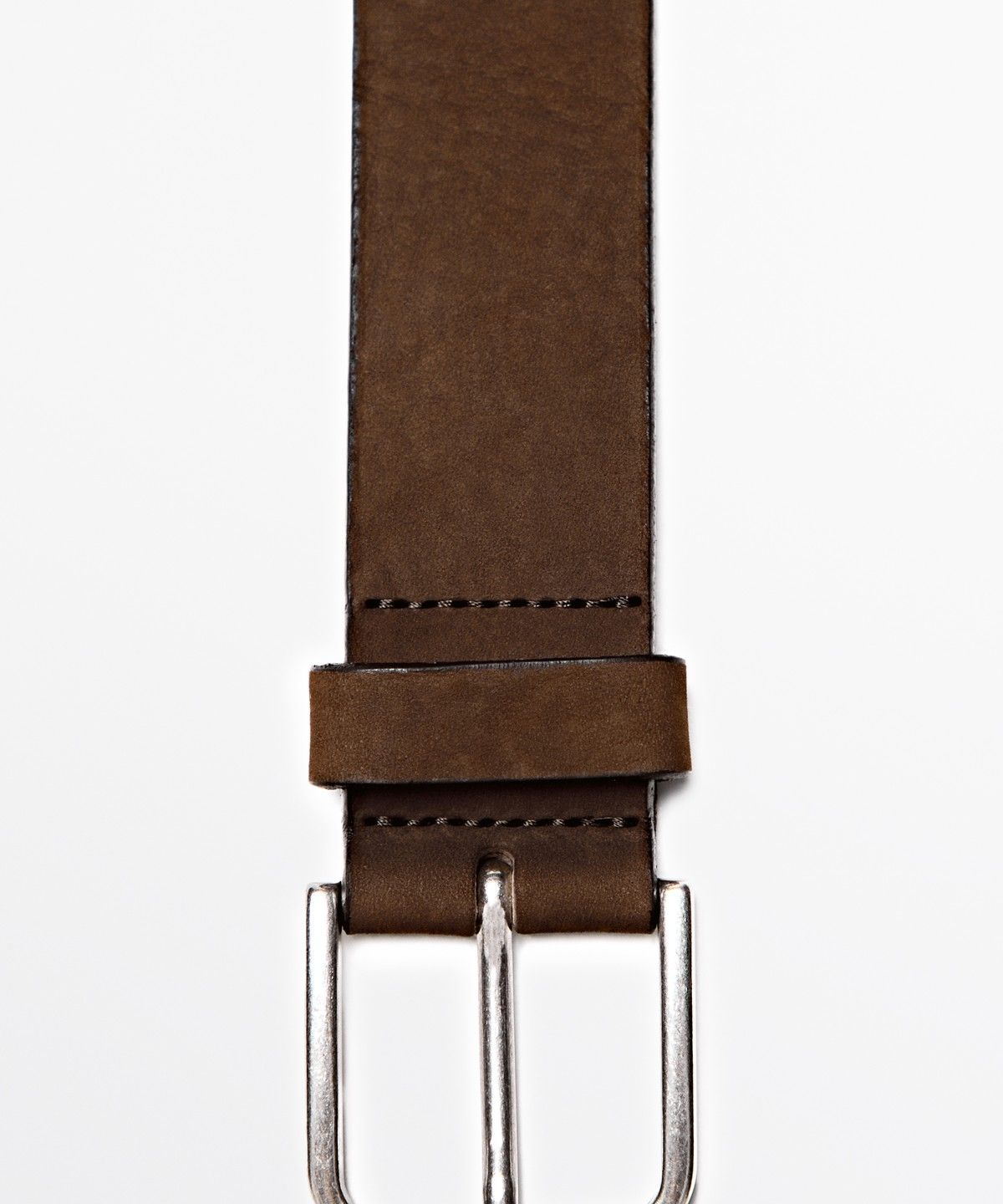 마시모두띠(MASSIMO DUTTI) 누벅 가죽 벨트