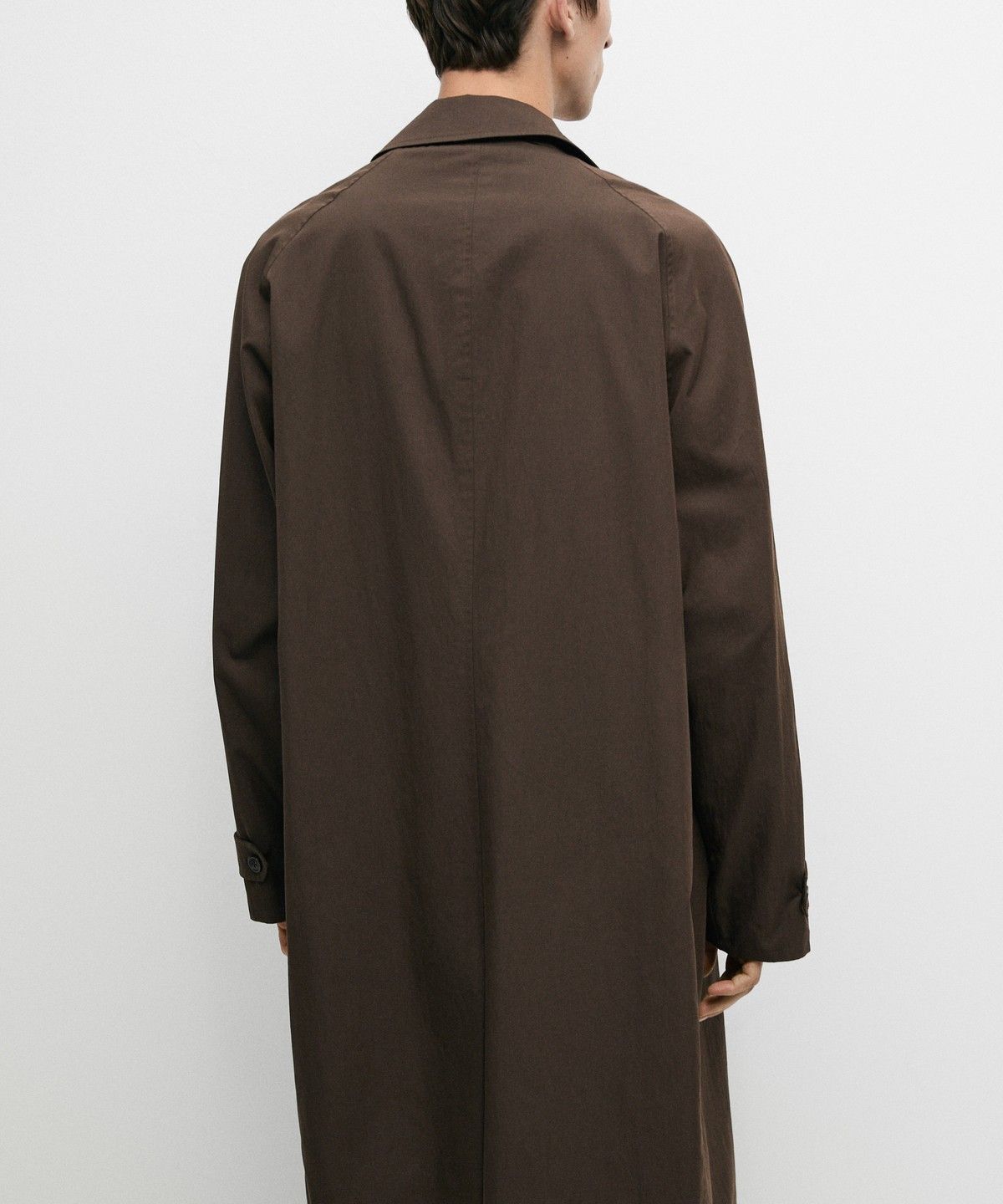 마시모두띠(MASSIMO DUTTI) 리버서블 롱 트렌치코트