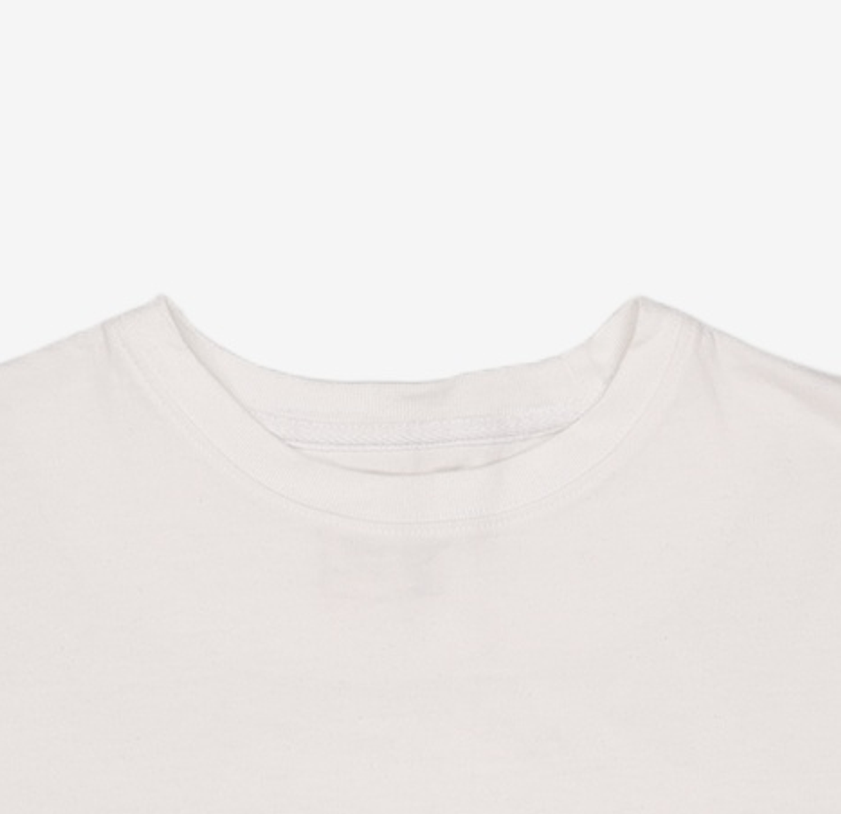 메종미네드(MAISON MINED) [UNISEX](DALMATIANS)FLIP SIDE GRAFIC HALF T WHITE S