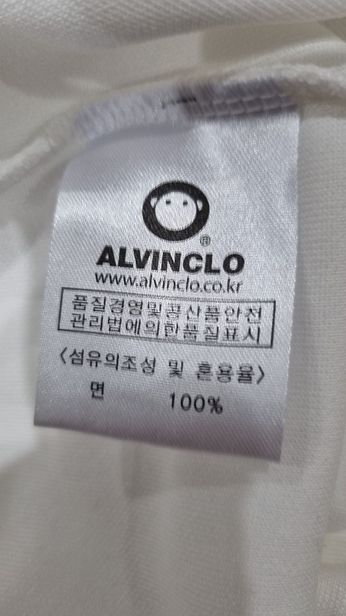 앨빈클로(ALVINCLO) 반소매 티셔츠 L