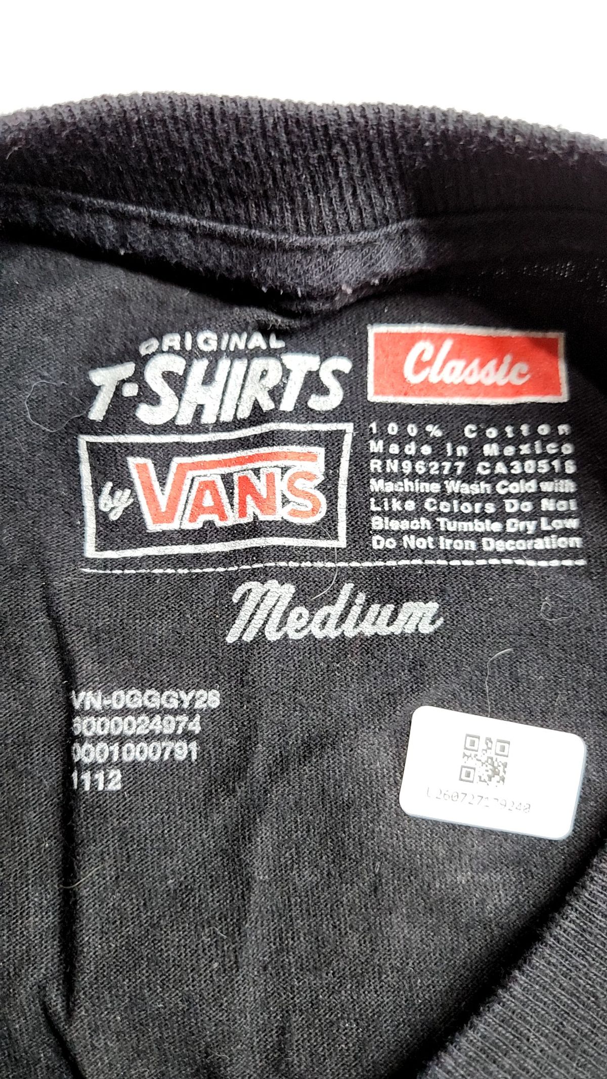 반스(VANS) 반스 VANS CLASSIC Black/White M