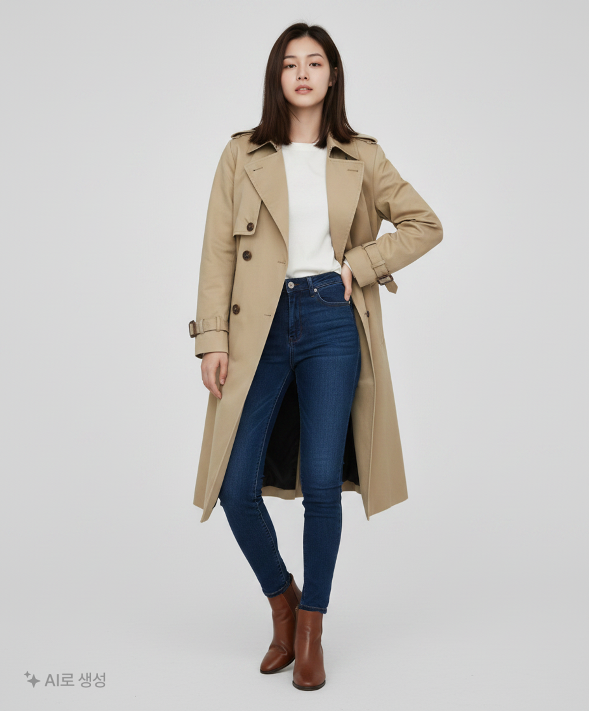 스파오(SPAO) 봄 가을 코트 95