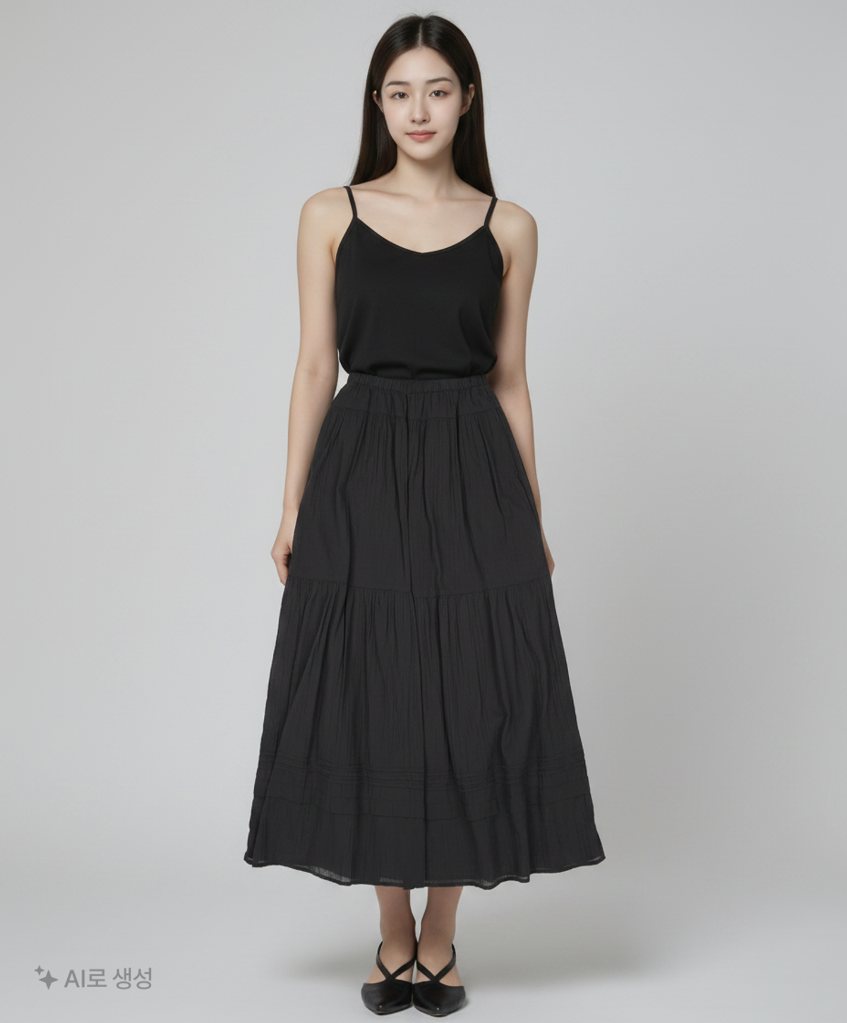 유니클로(UNIQLO) 롱스커트 XS