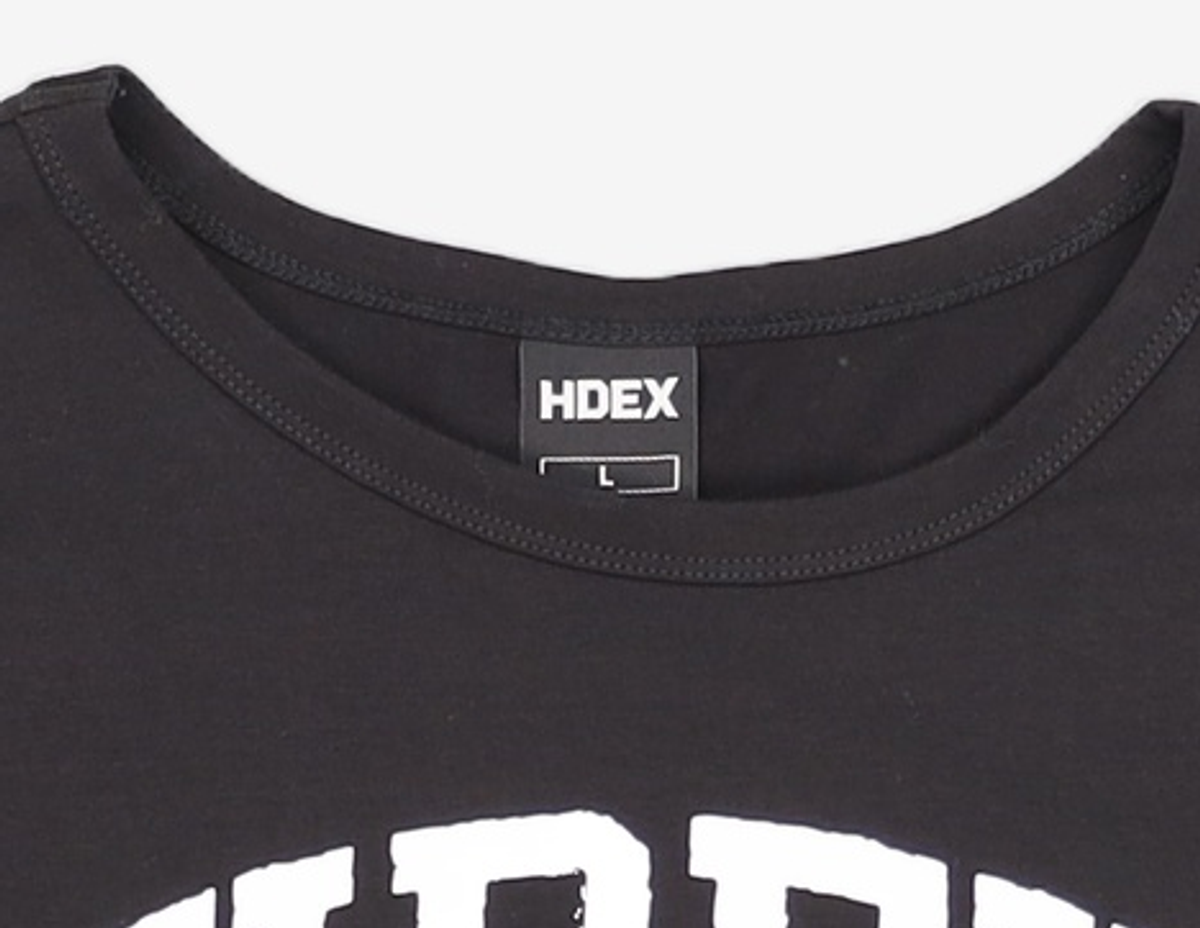 에이치덱스(HDEX) 우먼스 인헨스 바시티 크롭탑 (Black) L
