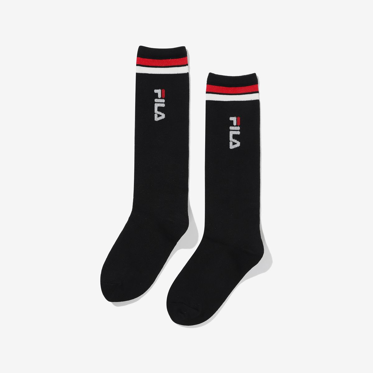 휠라 키즈(FILA KIDS) 리니어로고 니삭스(FK3SCF5351XBLK)