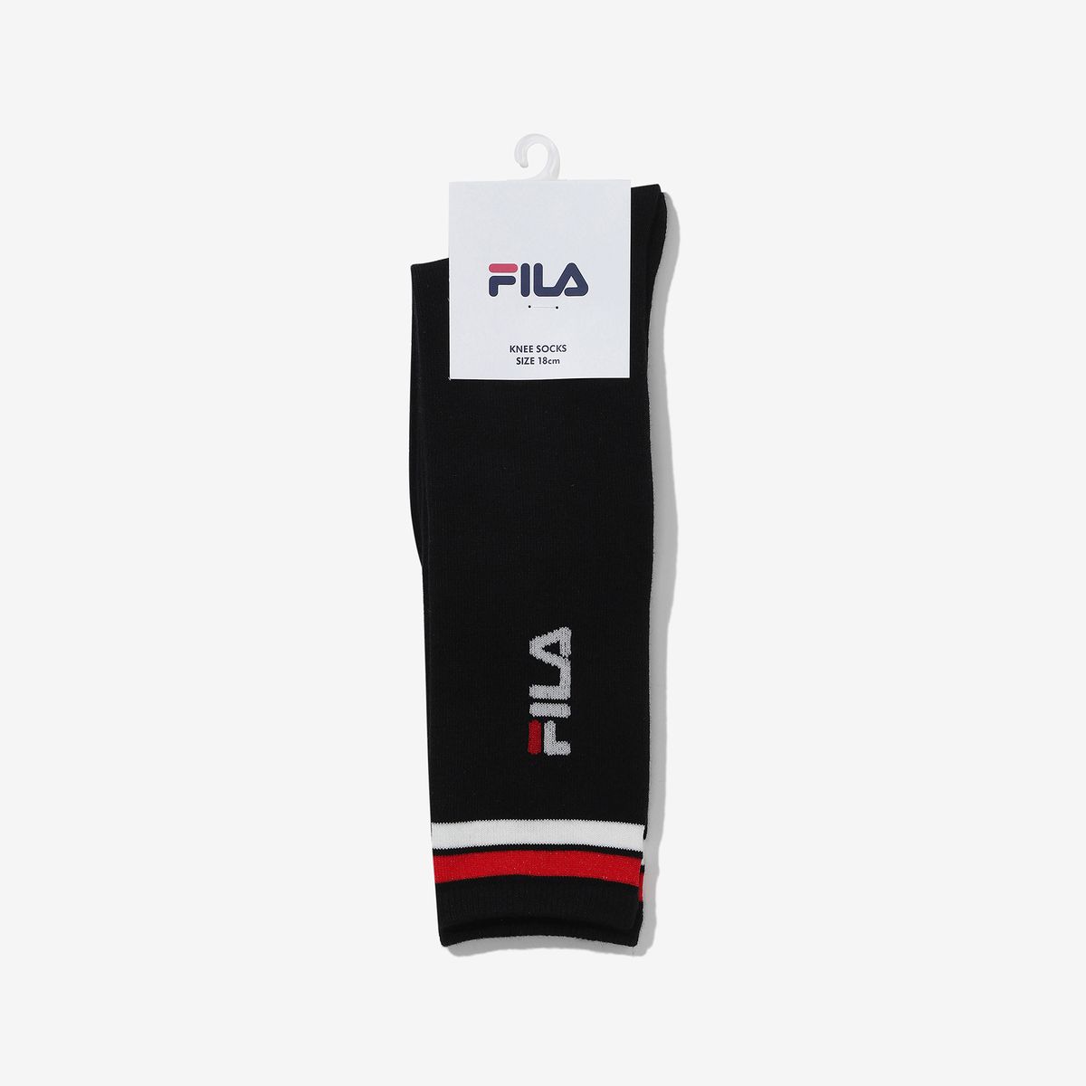 휠라 키즈(FILA KIDS) 리니어로고 니삭스(FK3SCF5351XBLK)