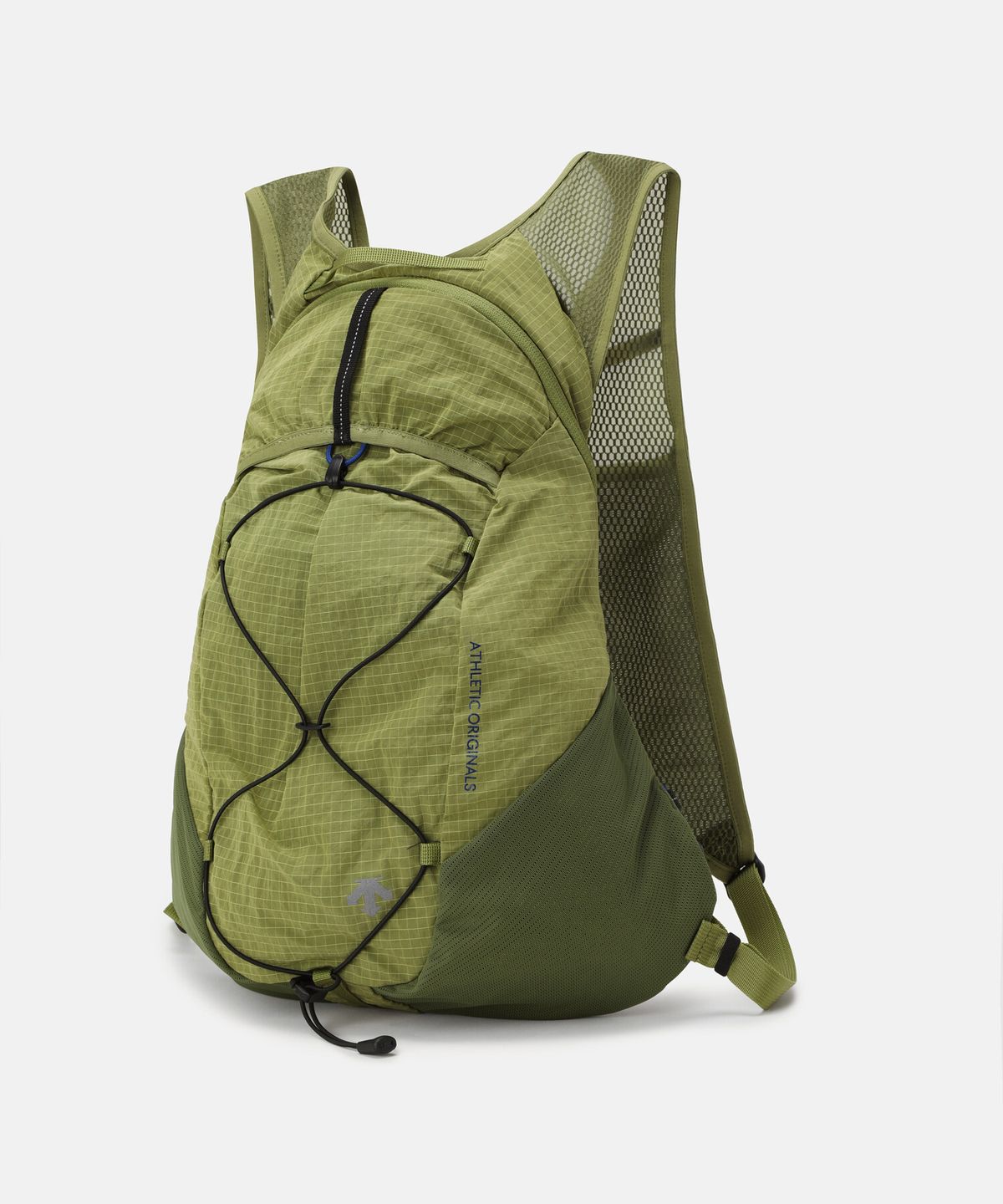 데상트(DESCENTE) 러닝 베스트형 경량 백팩 (10L) 올리브 SR323RBP70