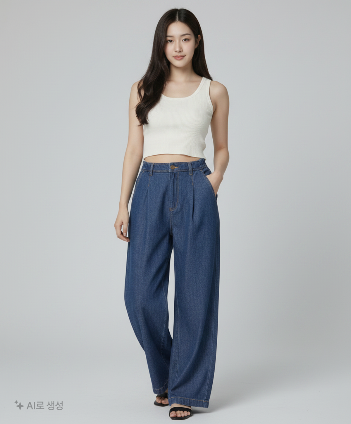씨위(SIWY) 청/데님 팬츠 55