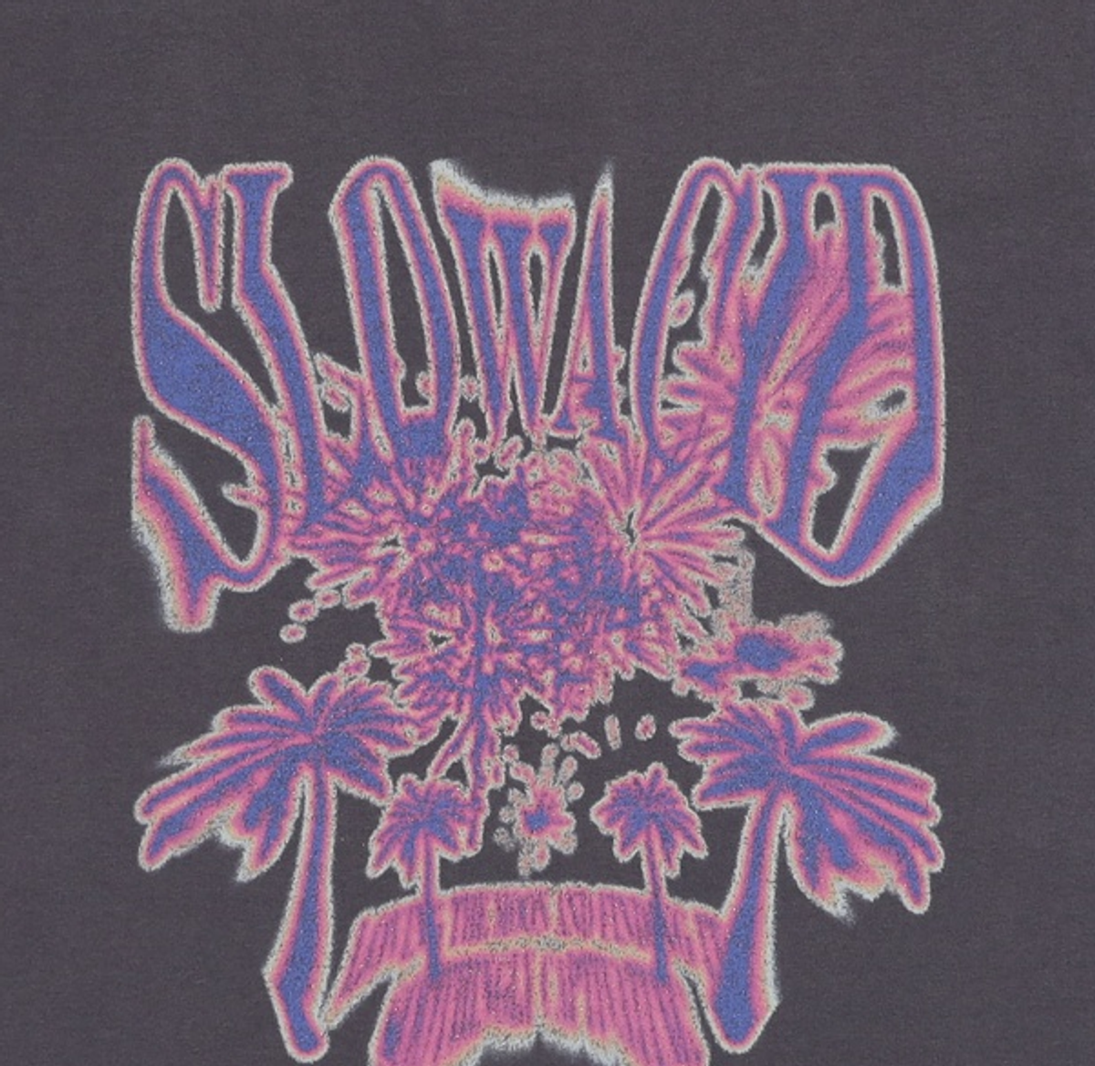 슬로우애시드(SLOWACID) 반소매 티셔츠 M