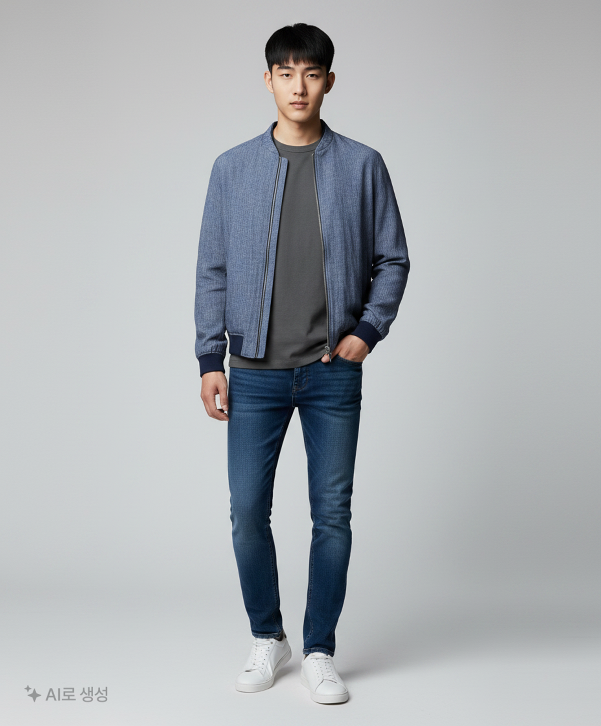 자라(ZARA) 항공 점퍼/블루종/MA-1 XL