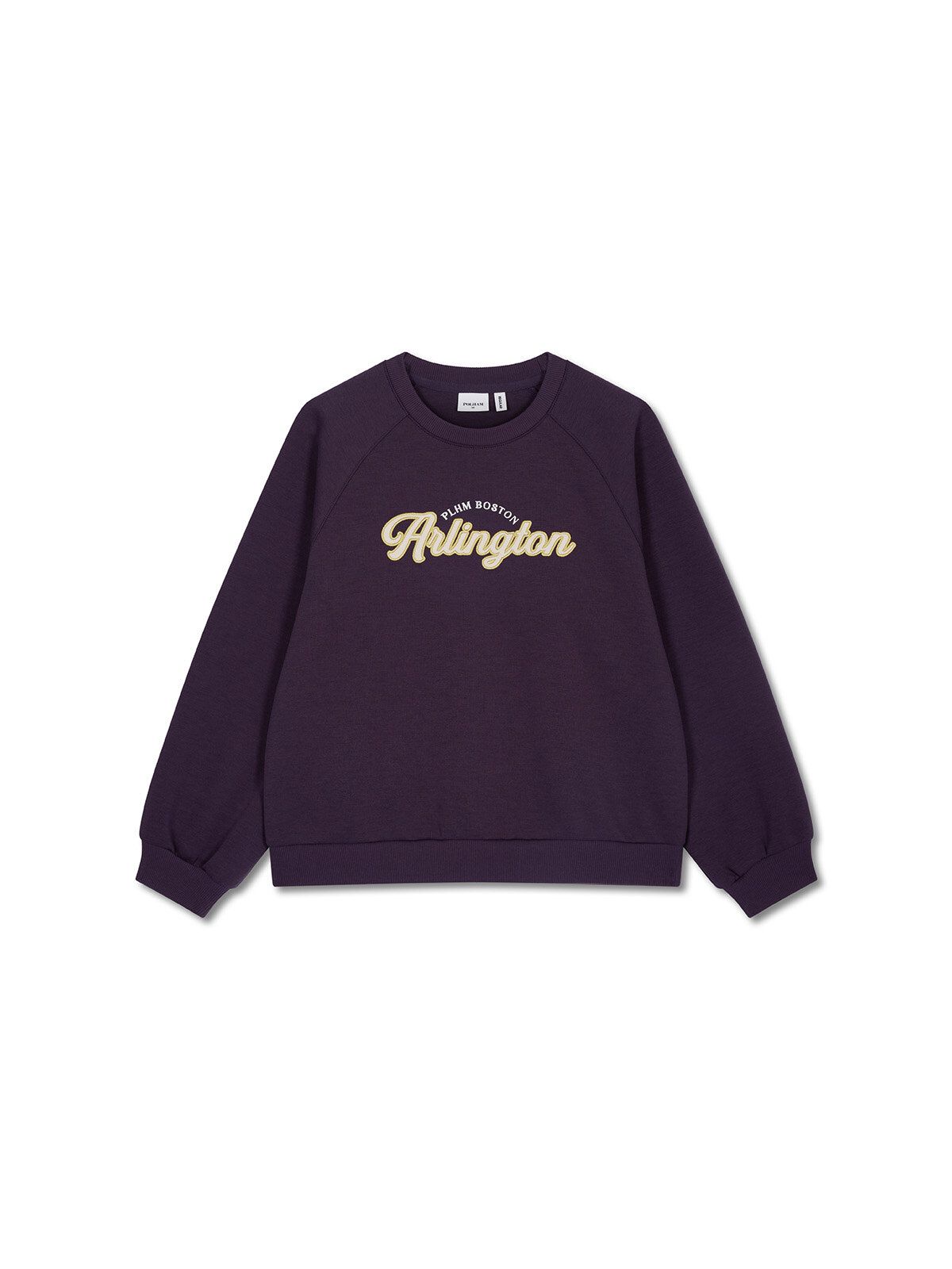폴햄키즈(POLHAM KIDS) 여아 더블니트 레귤러핏 맨투맨_PKG3TR2026