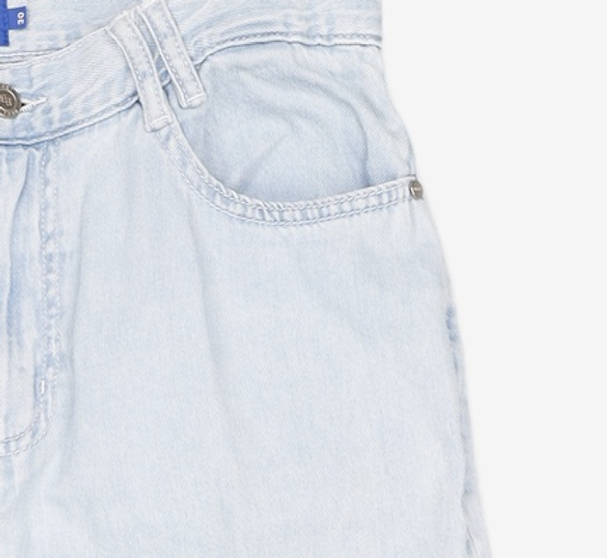 데케트(DECET) [여름원단]Semi Wide Jeans DCPT003LightBlue 30