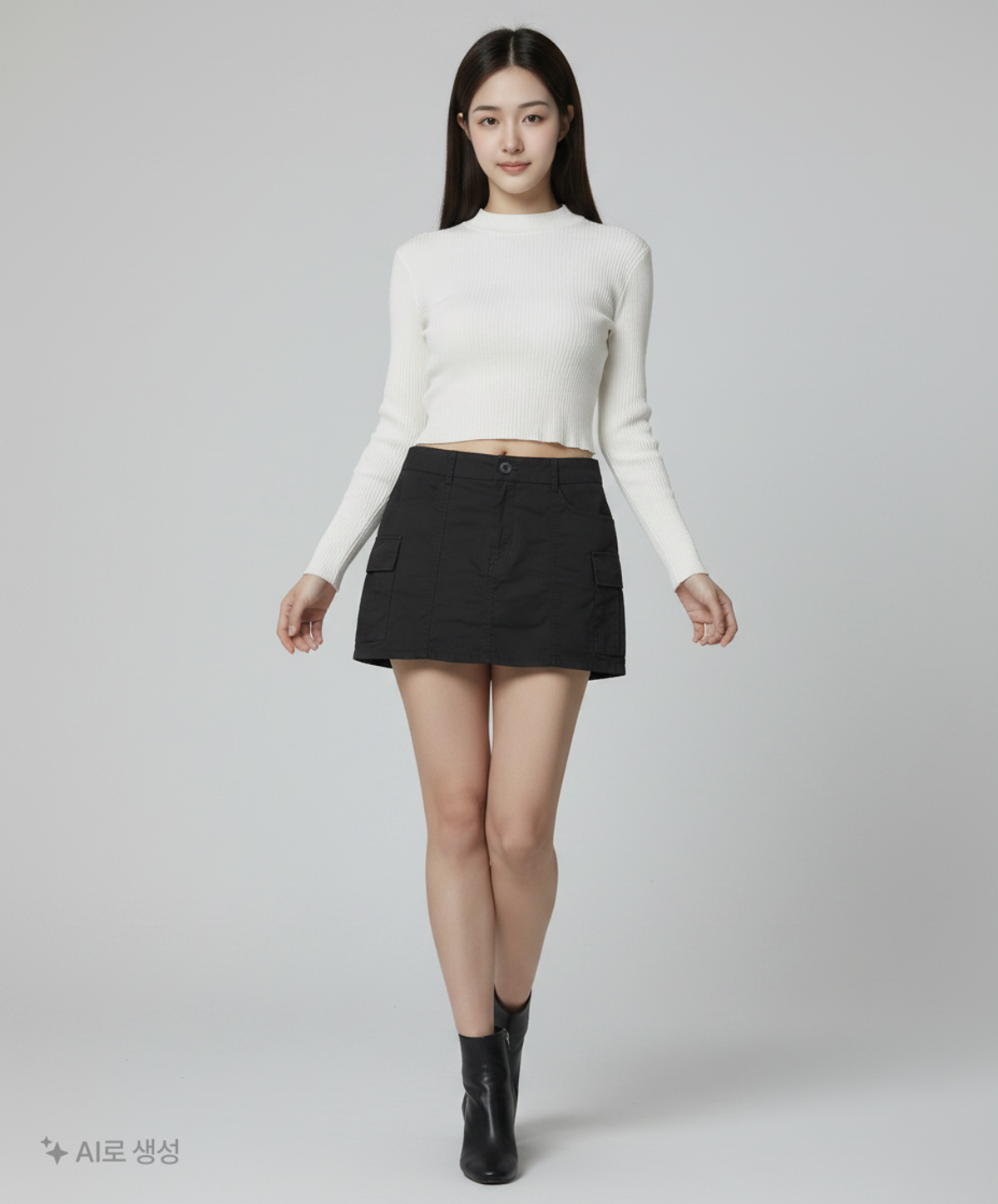 무신사 스탠다드(MUSINSA STANDARD) 미니스커트 M