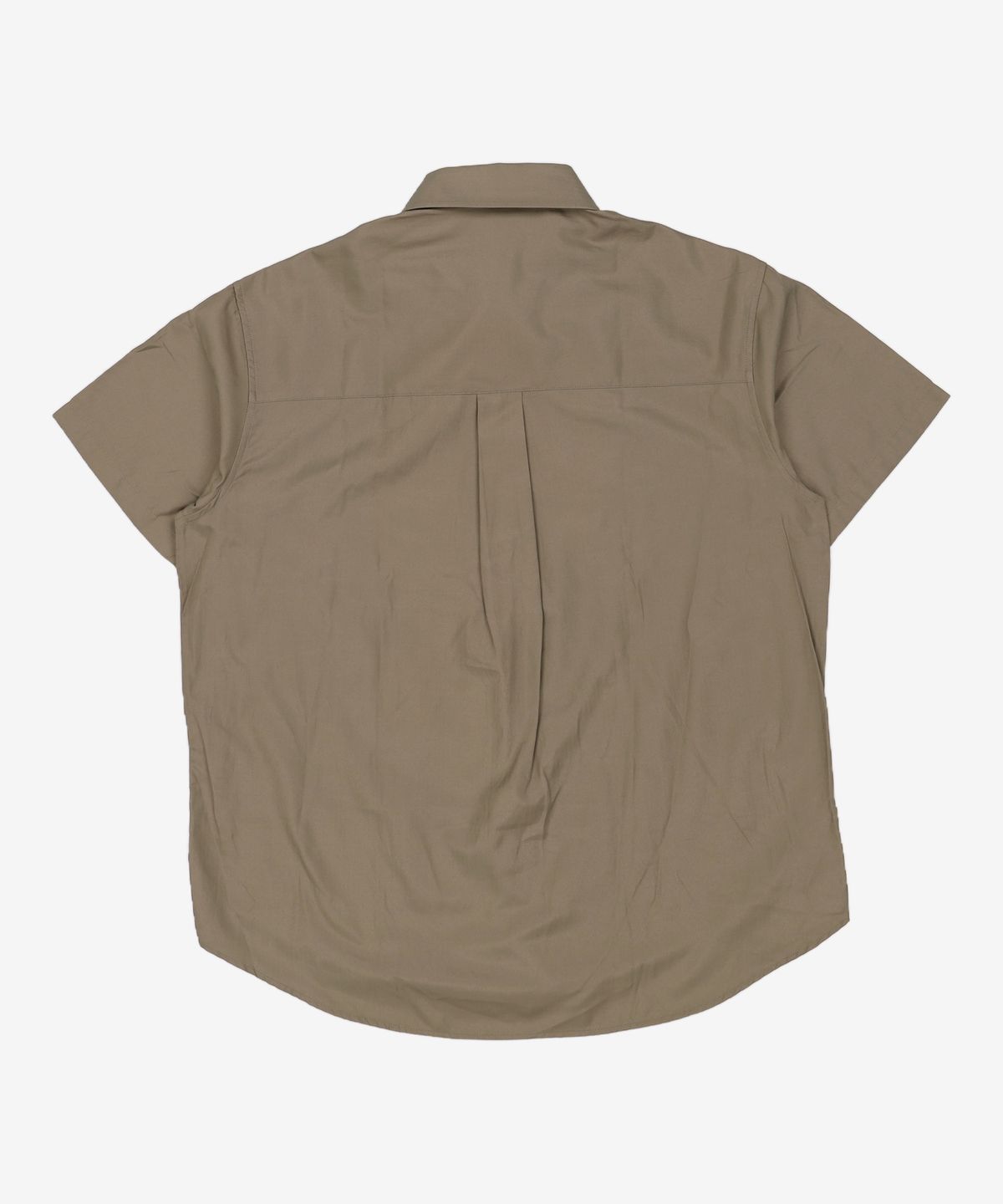 세컨모놀로그(SECONDMONO) (TIE SET)Side Slit Oversized Cotton Half Shirt [8 color]_SESH009 XS
