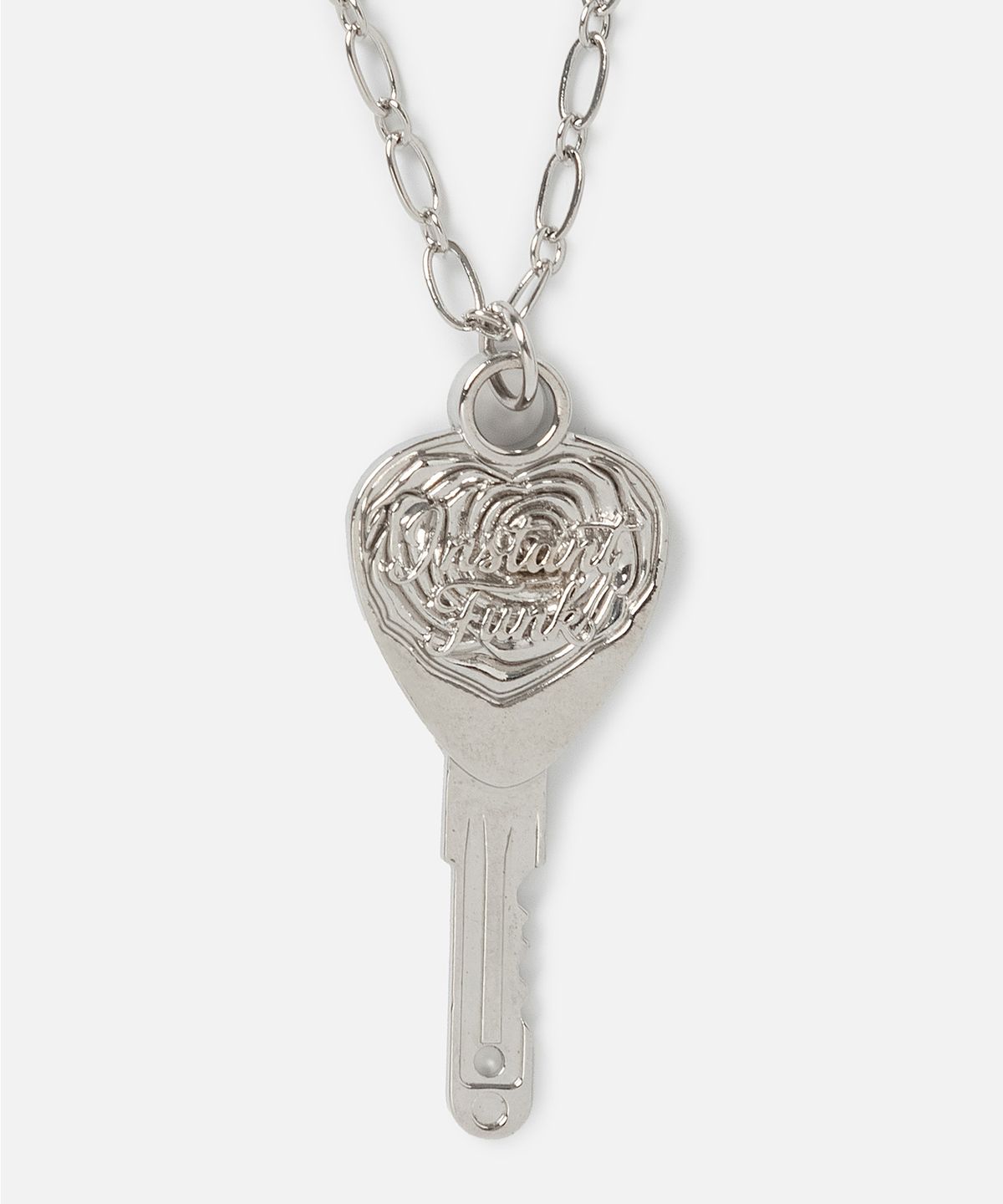 인스턴트펑크(INSTANTFUNK) KEY CHAIN LONG NECKLACE - SILVER