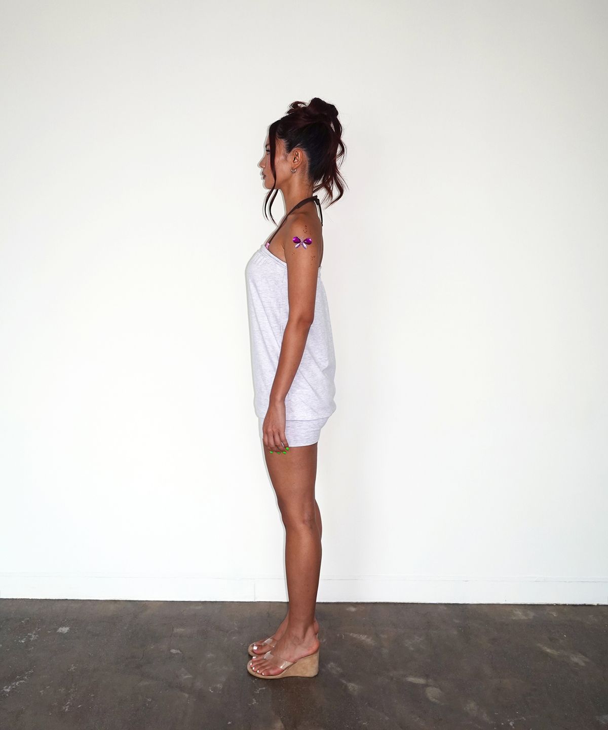 베이크먼데이(BAKEDMONDAY) 3way Tube dress (melange)