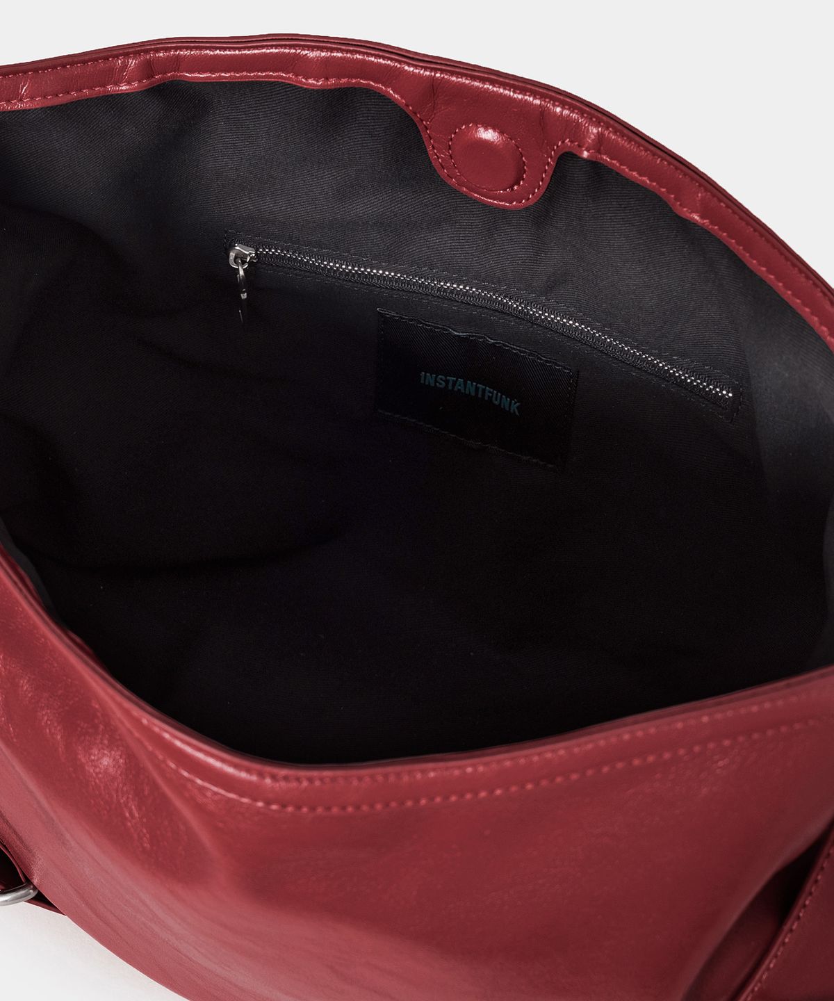 인스턴트펑크(INSTANTFUNK) BELTED HARDWARE BAG - RED