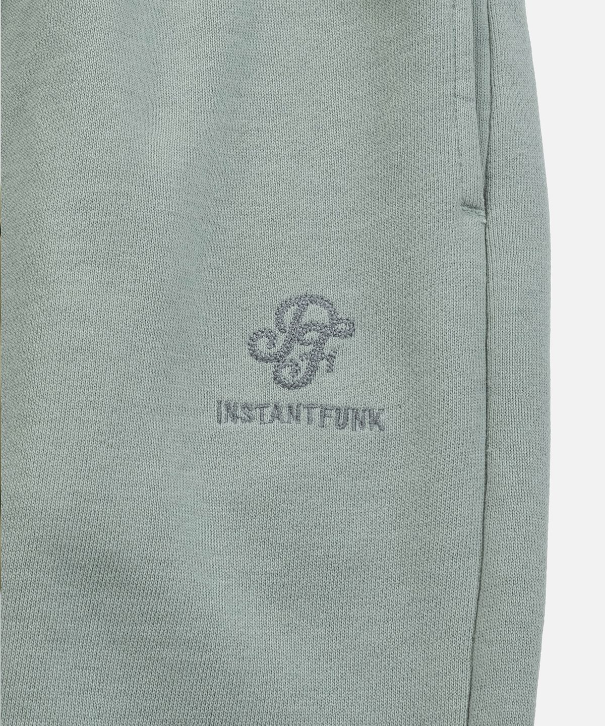 인스턴트펑크(INSTANTFUNK) WASHED DOUBLE WAIST BURMUDA PANTS - MINT