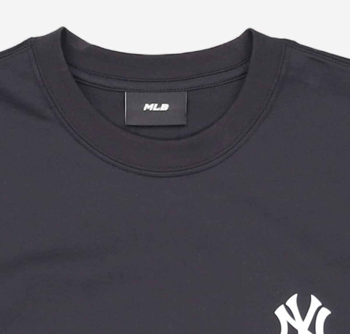 엠엘비(MLB) 빈티지 스포티브 컬시브 그래픽 반팔 티셔츠 NY (Black) M
