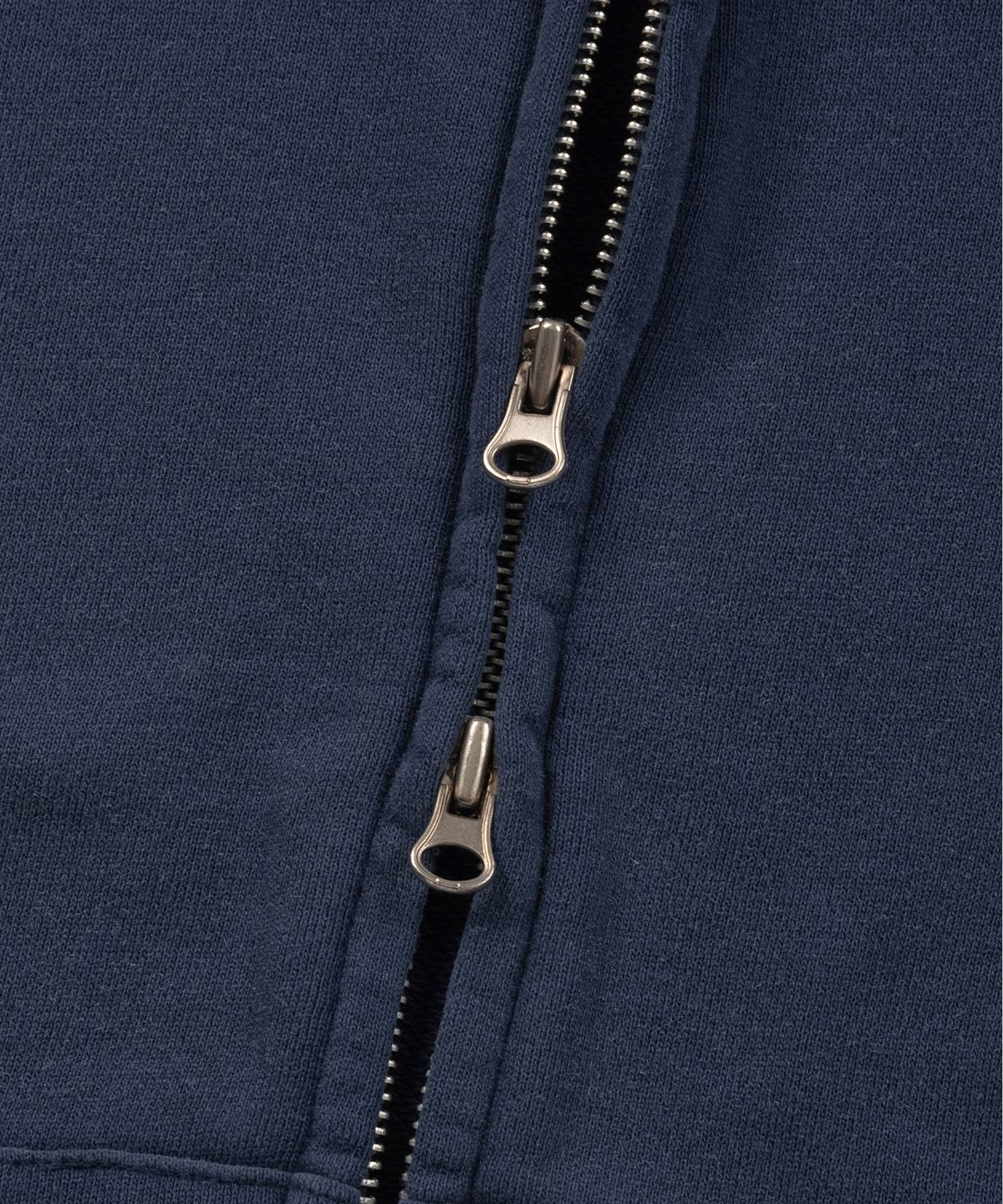 인스턴트펑크(INSTANTFUNK) WASHED CROPPED HOODIE - NAVY