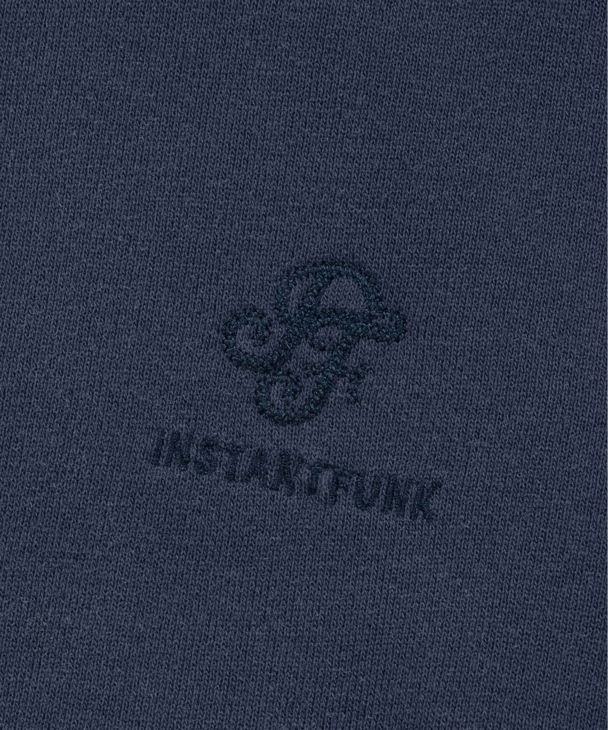 인스턴트펑크(INSTANTFUNK) WASHED CROPPED HOODIE - NAVY