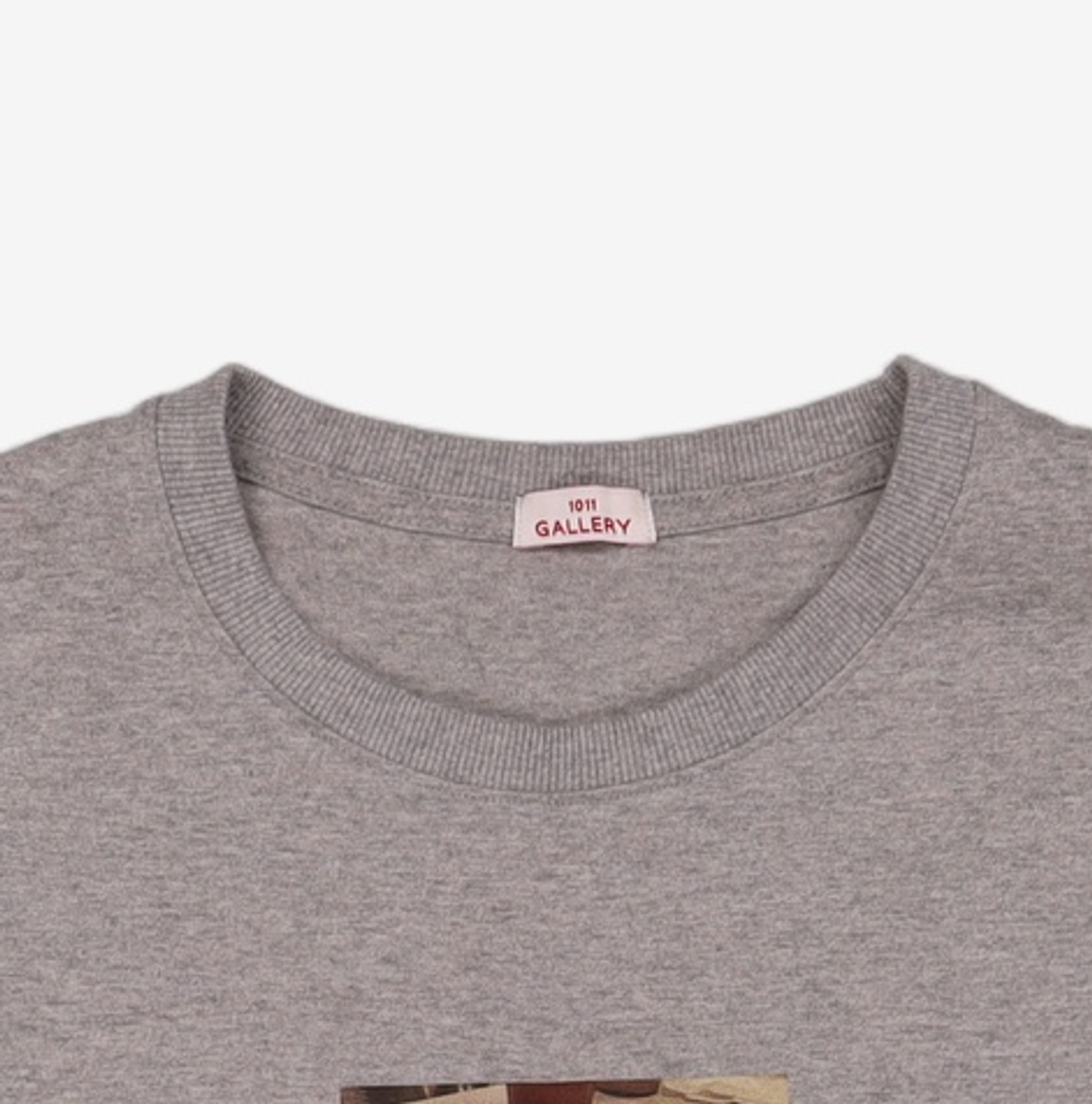 1011갤러리(1011 GALLERY) Gallery Burger T-Shirts - Gray (Restock) 3