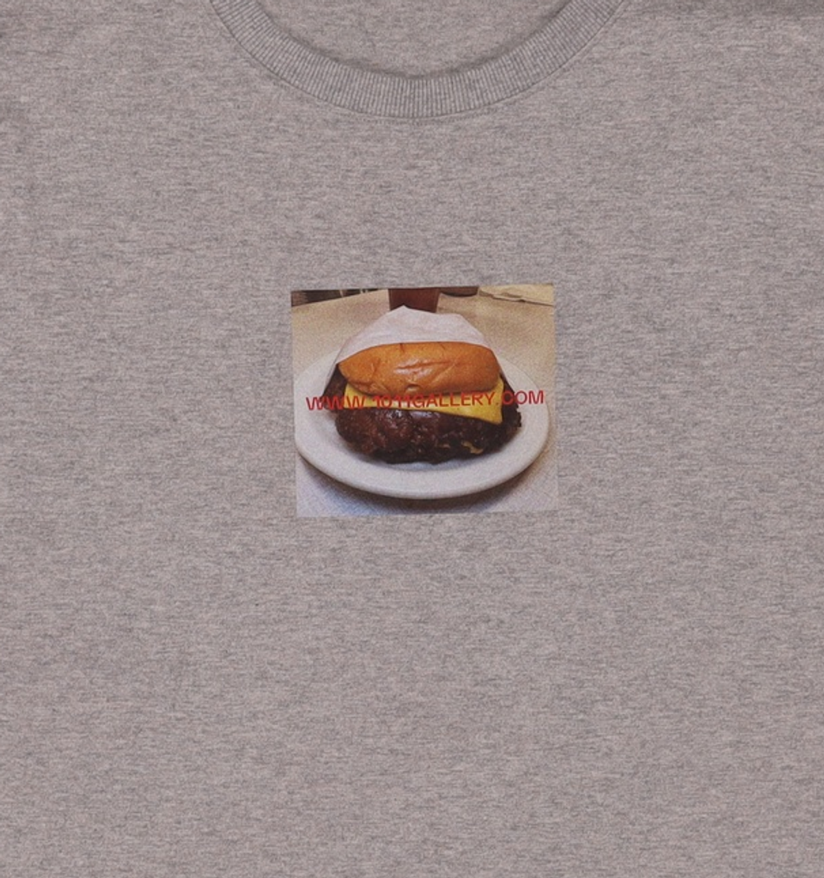 1011갤러리(1011 GALLERY) Gallery Burger T-Shirts - Gray (Restock) 3