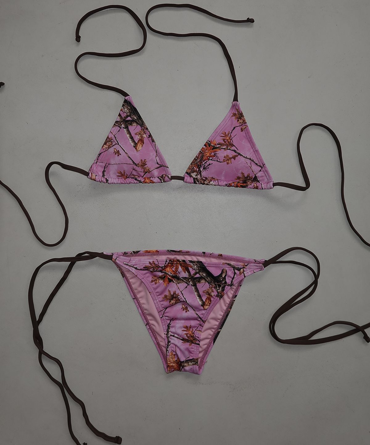 베이크먼데이(BAKEDMONDAY) Essential Bikini (Pink Camo)