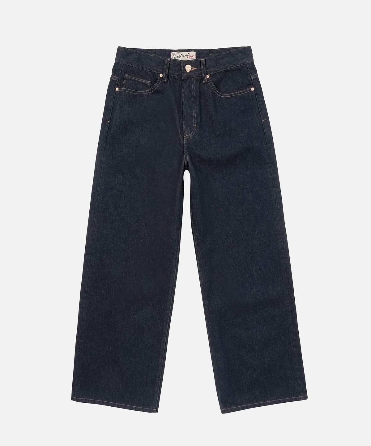 인스턴트펑크(INSTANTFUNK) LOW RISE BUCKLE DENIM - INDIGO