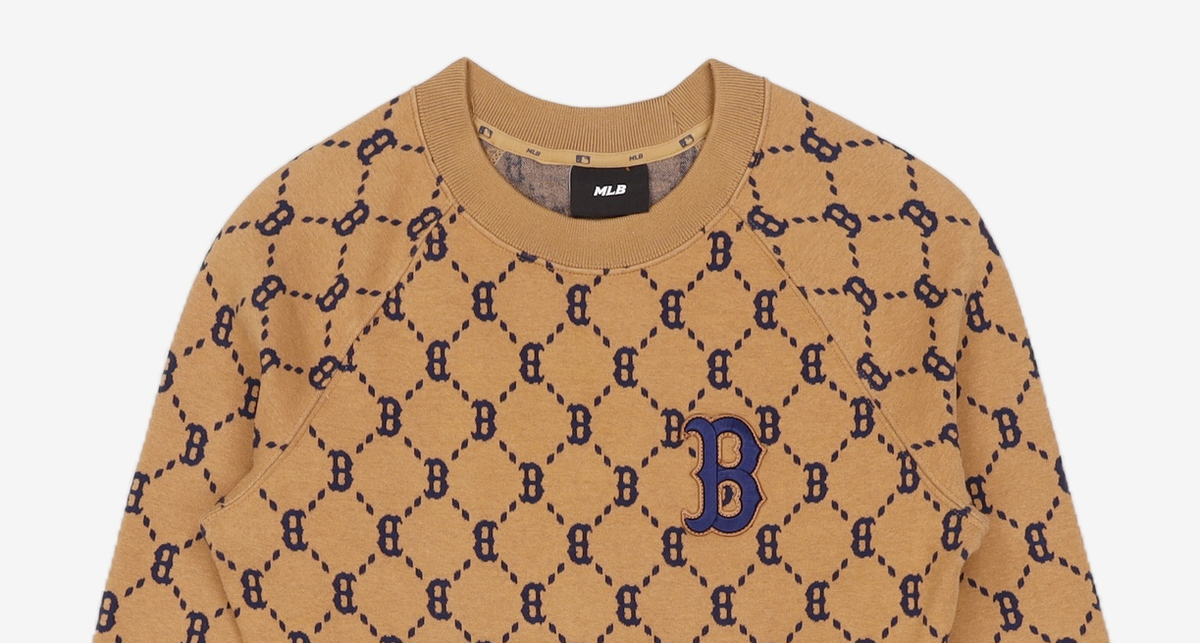 엠엘비(MLB) 여성 다이아 모노그램 슬림핏 원피스 B (D.Beige) M