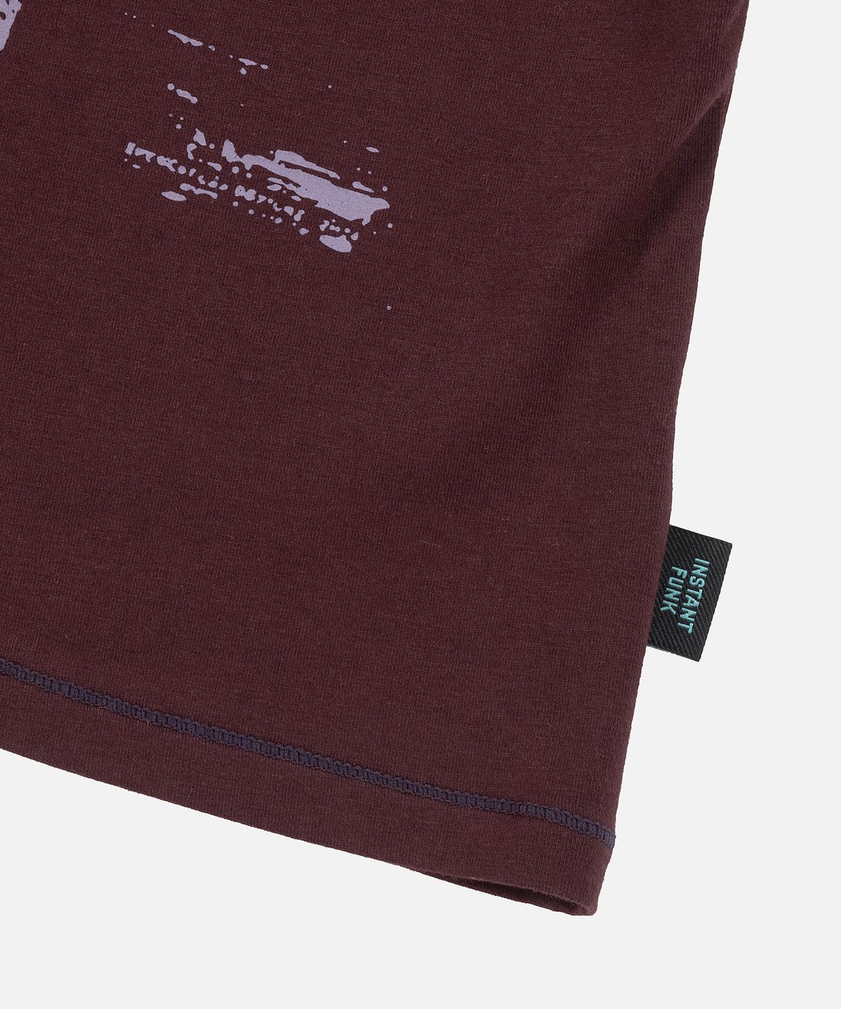 인스턴트펑크(INSTANTFUNK) THIS IS NOT AI TEE - BURGANDY