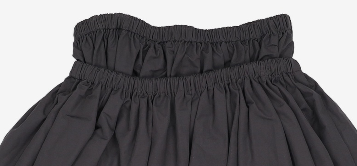 그로브(GROVE) ELO MIDI SKIRT (BLACK) S