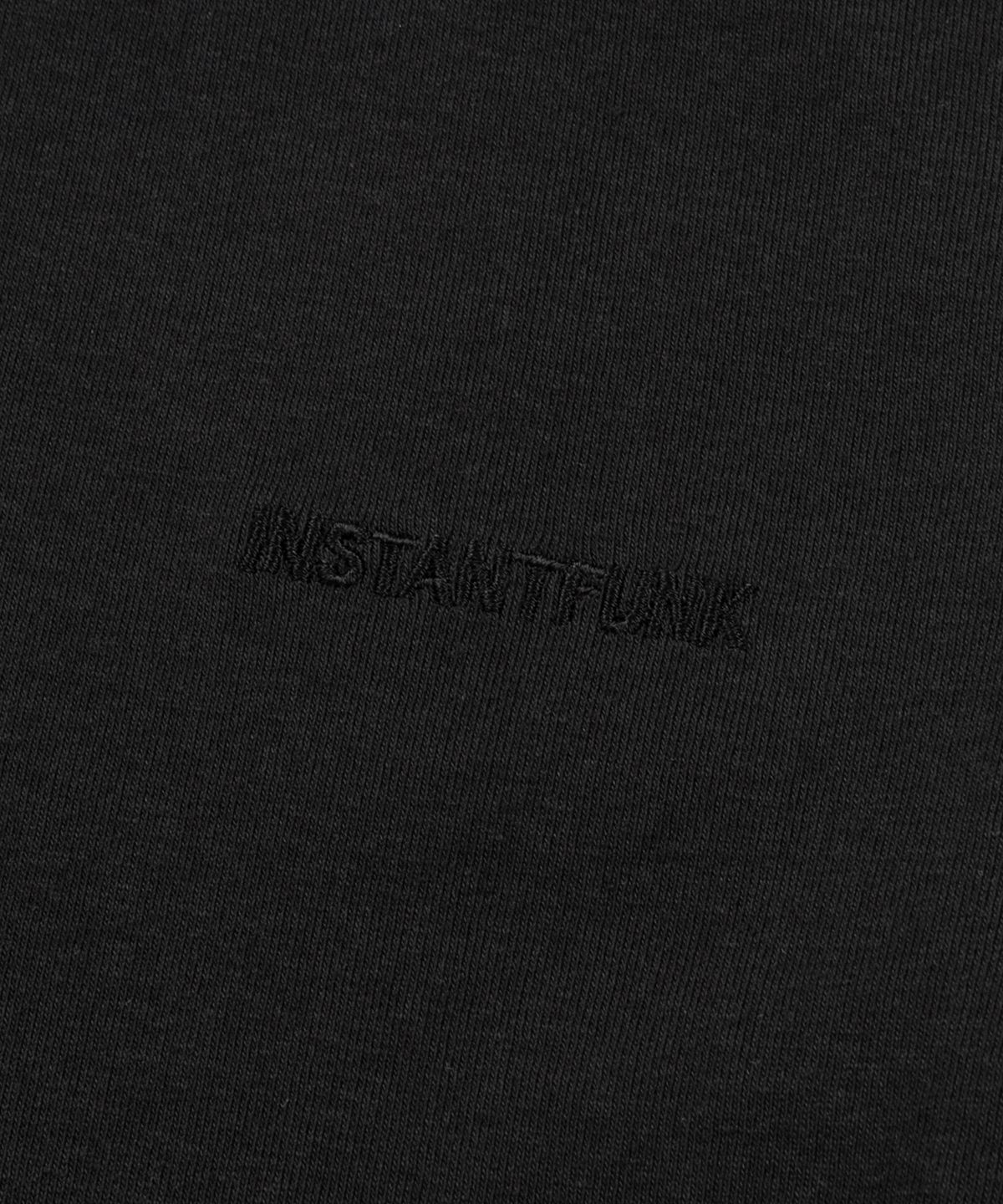 인스턴트펑크(INSTANTFUNK) ESSENTIAL COLOR BLOCK TEE - BLACK
