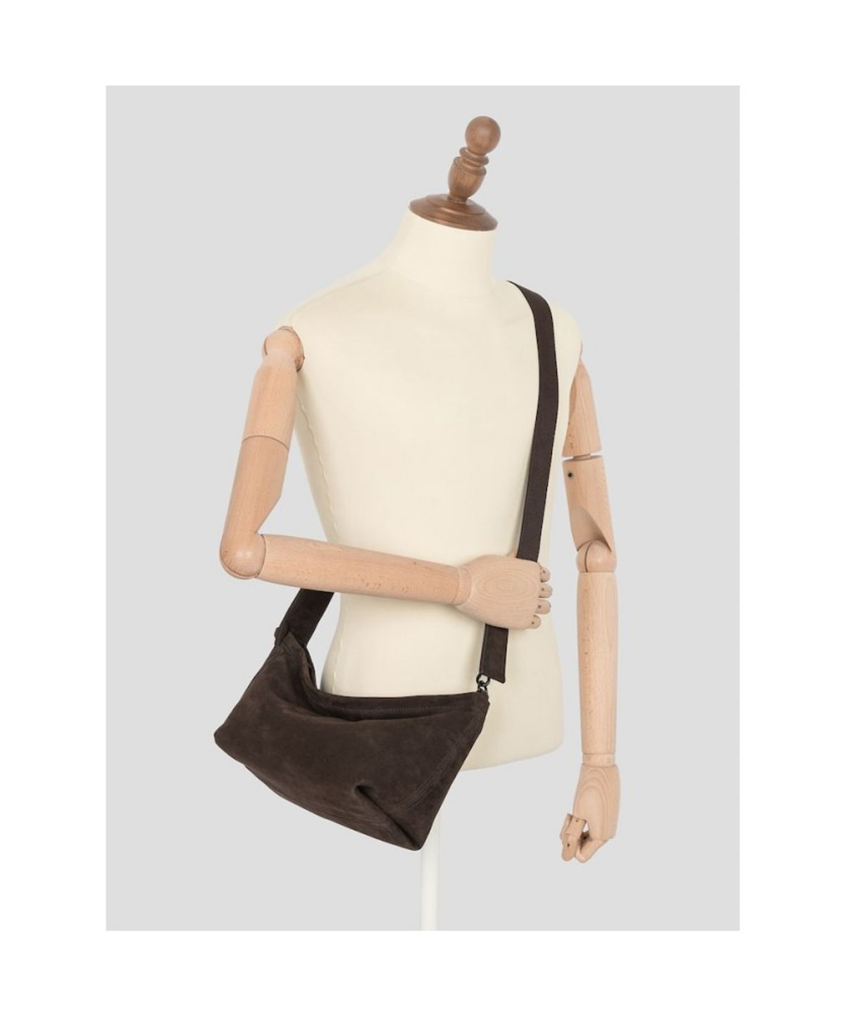 빈폴 액세서리(BEANPOLE ACCESSORY) LESS BAG_2 스몰  크로스백  브라운