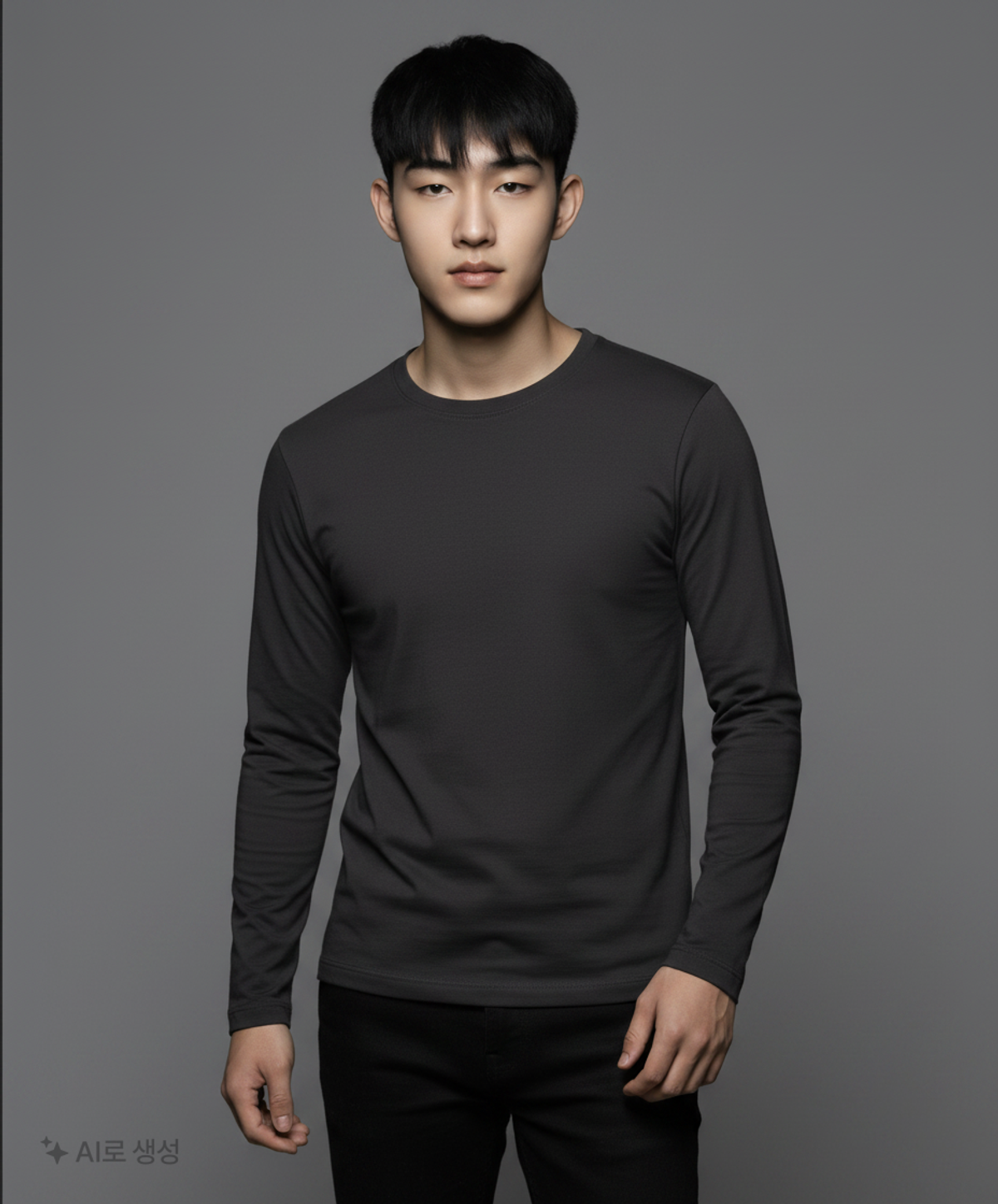 무신사 스탠다드(MUSINSA STANDARD) 긴소매 티셔츠 L