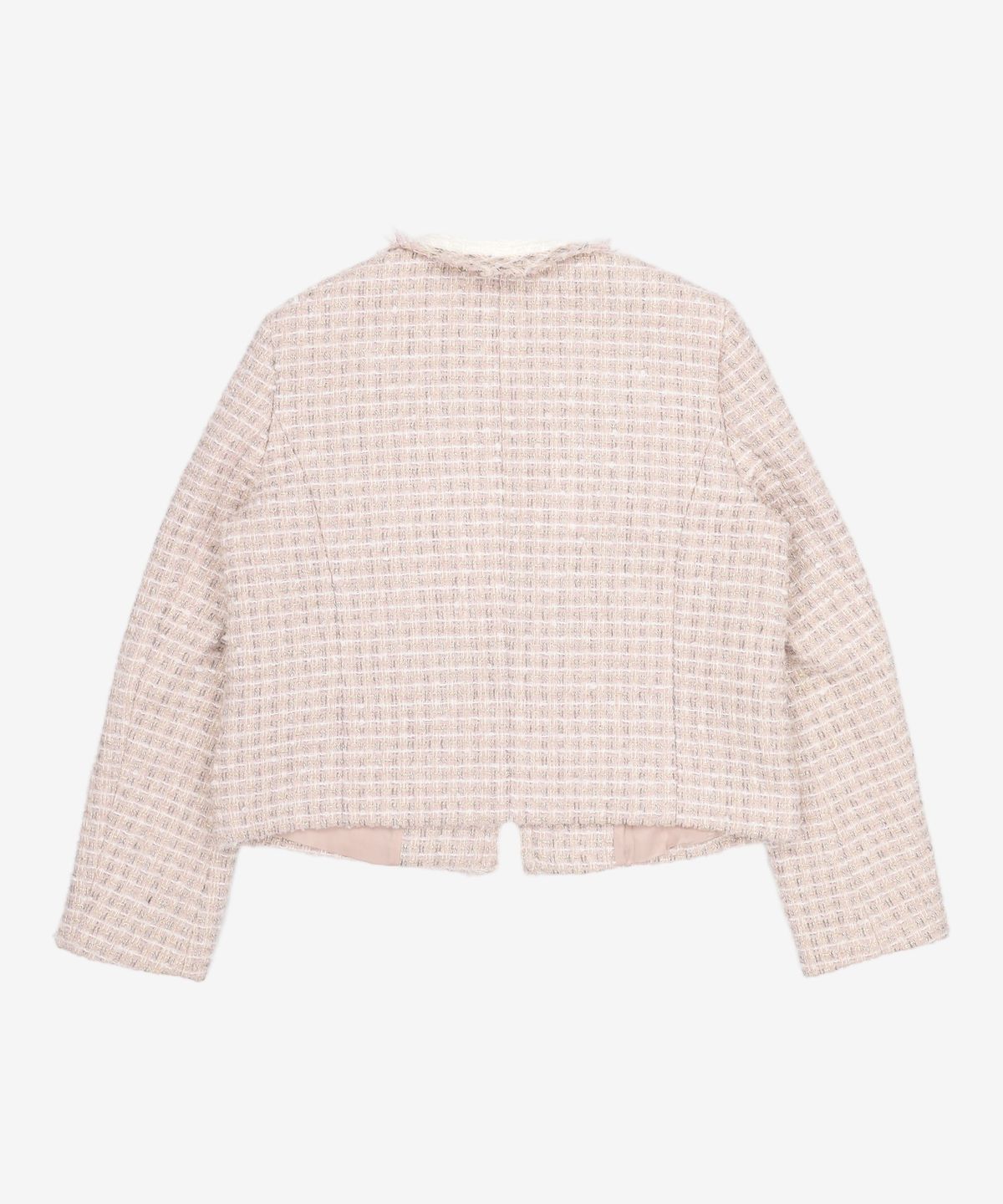 미쏘(MIXXO) 라운드넥 트위드 자켓 MIWJKCT33B S
