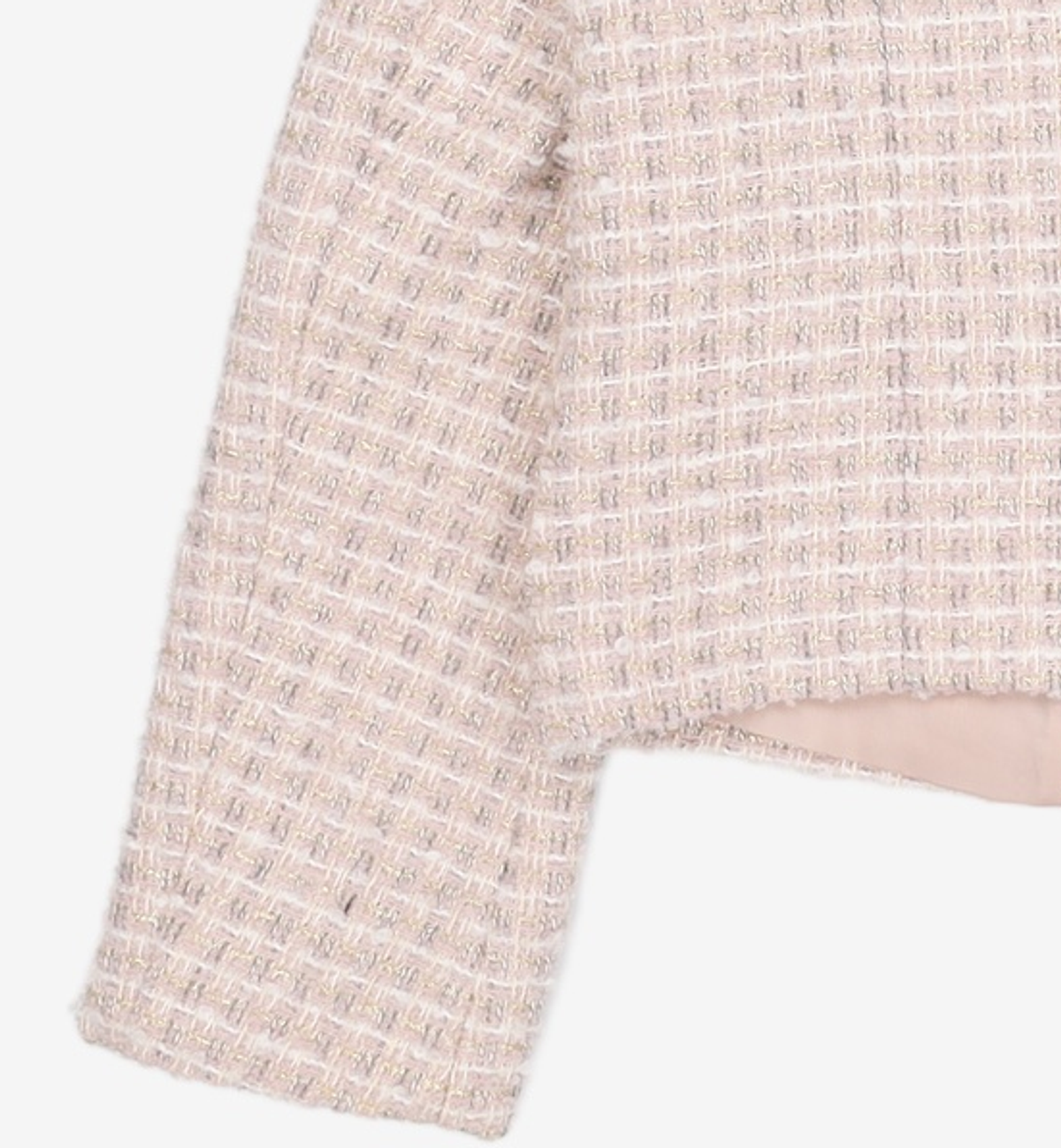 미쏘(MIXXO) 라운드넥 트위드 자켓 MIWJKCT33B S