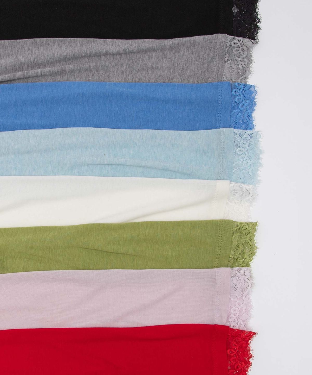 로라로라(ROLAROLA) BASIC LACE T-SHIRTS_8 Color
