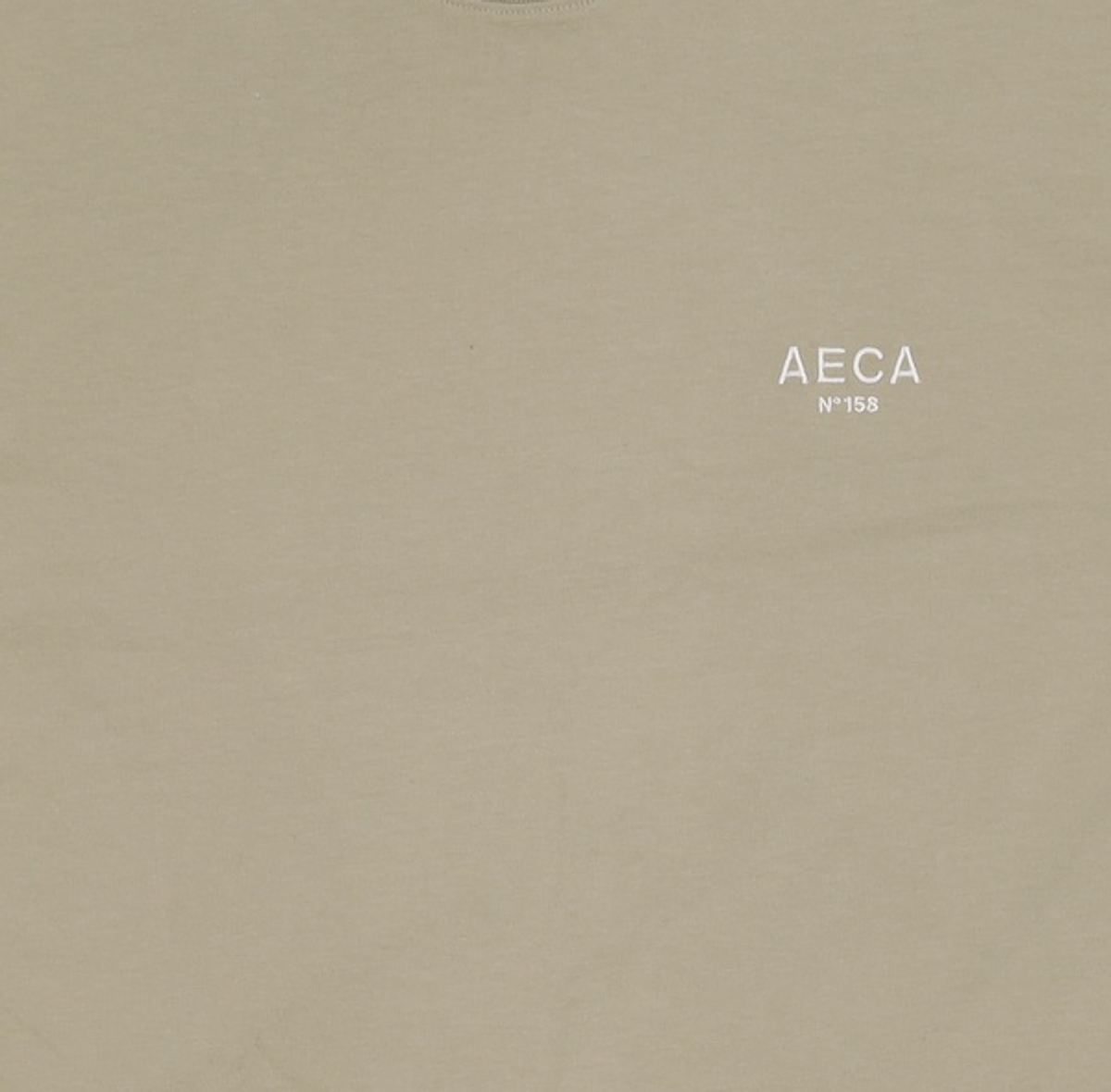 에이카화이트(AECA) 반소매 티셔츠 L