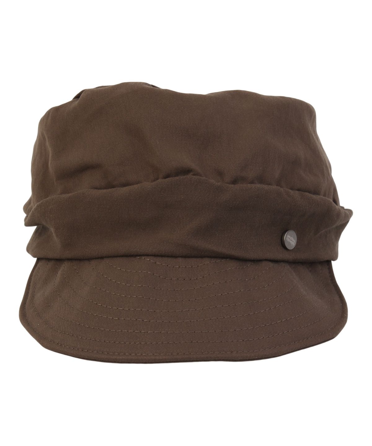 유니버셜 케미스트리(UNIVERSAL CHEMISTRY) Wire Soft Wrinkle Brown Marine Cap 주름모자