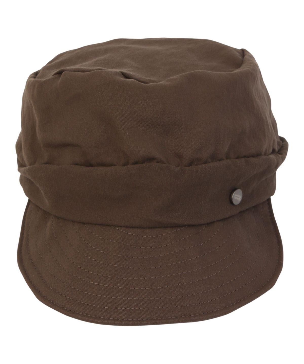 유니버셜 케미스트리(UNIVERSAL CHEMISTRY) Wire Soft Wrinkle Brown Marine Cap 주름모자
