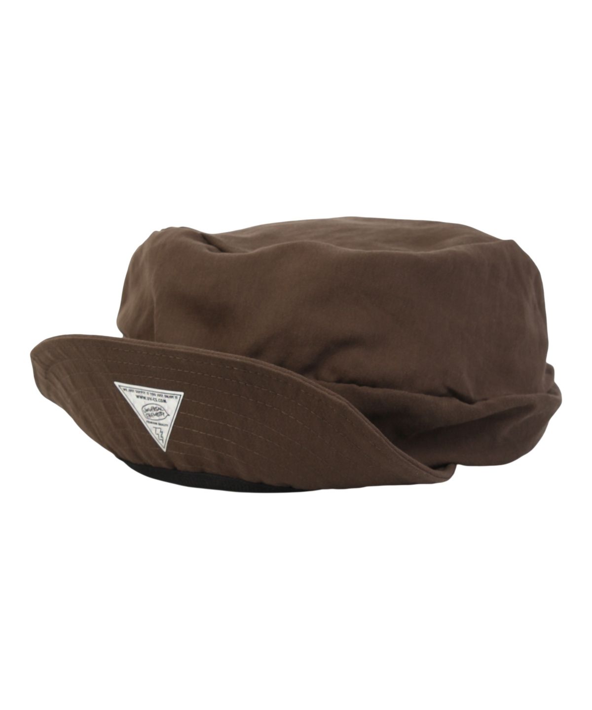 유니버셜 케미스트리(UNIVERSAL CHEMISTRY) Wire Soft Wrinkle Brown Marine Cap 주름모자
