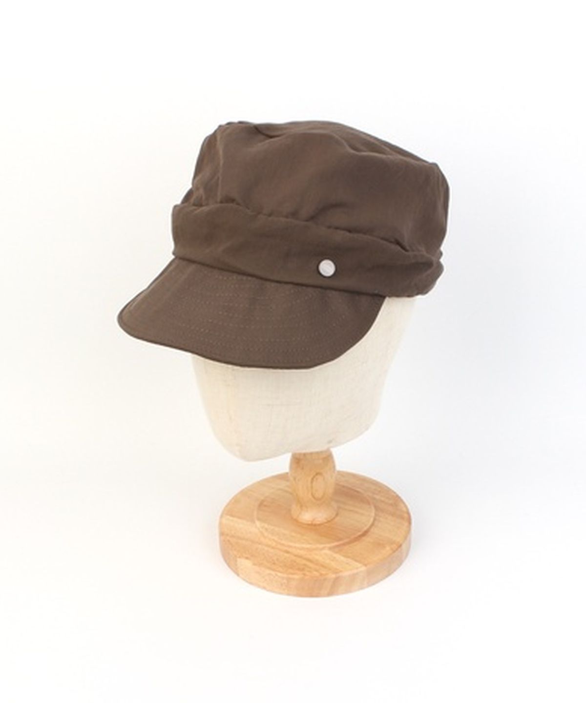 유니버셜 케미스트리(UNIVERSAL CHEMISTRY) Wire Soft Wrinkle Brown Marine Cap 주름모자