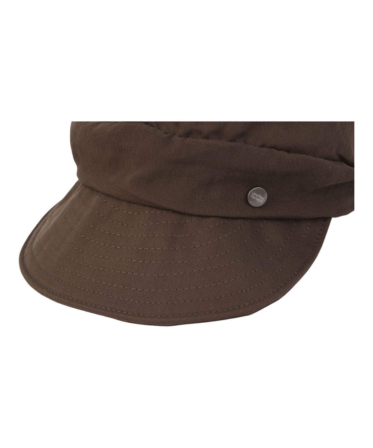 유니버셜 케미스트리(UNIVERSAL CHEMISTRY) Wire Soft Wrinkle Brown Marine Cap 주름모자