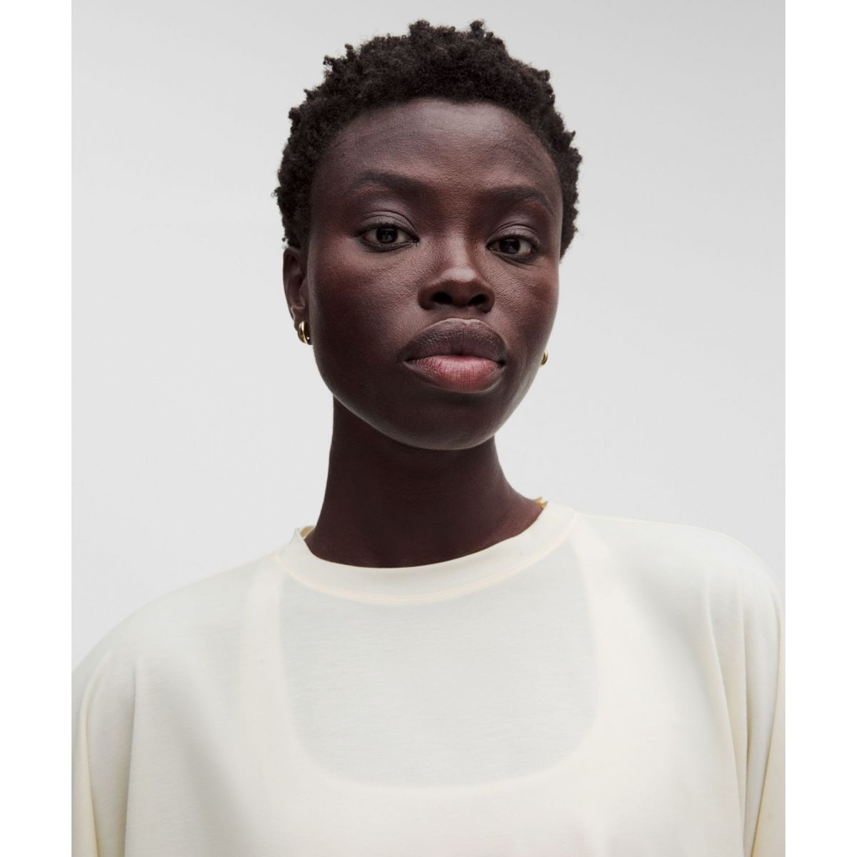 룰루레몬(LULULEMON) 이지셋 릴랙스드 크롭 롱슬리브 셔츠 *워드마크  LTIV