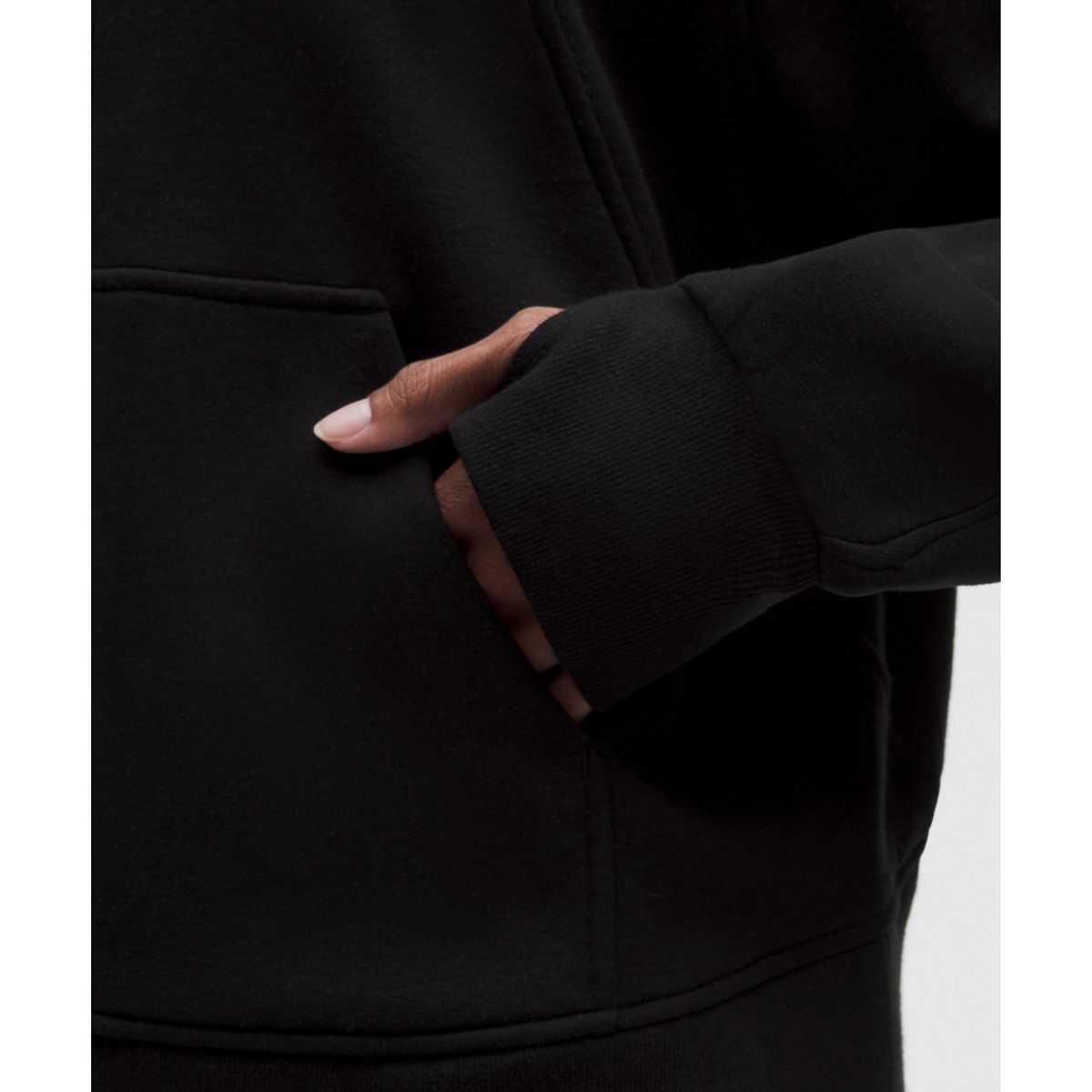 룰루레몬(LULULEMON) 스쿠바 에볼브 풀집 후디  BLK GOLD