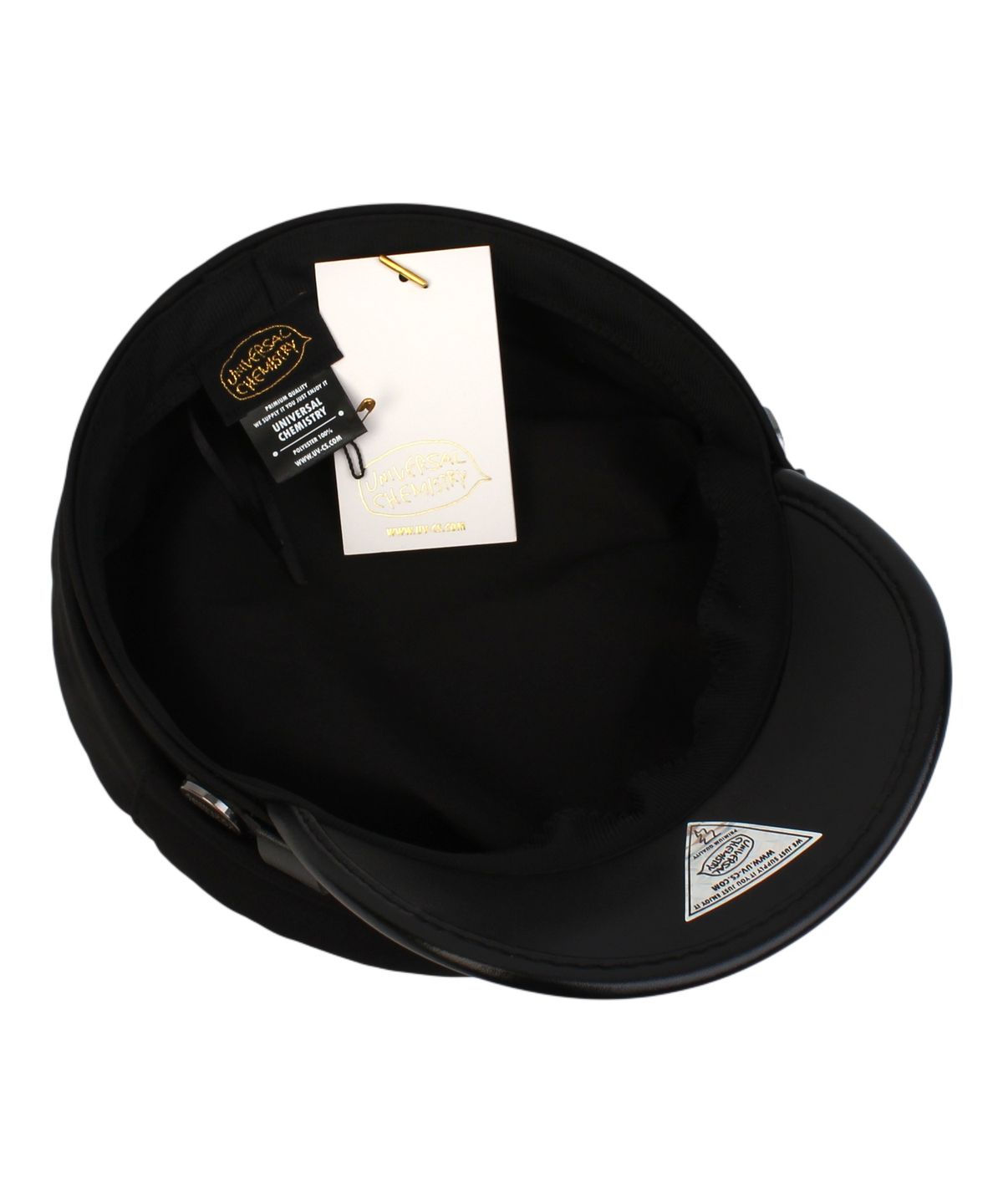 유니버셜 케미스트리(UNIVERSAL CHEMISTRY) Punk Black LT Line Marine Cap 마린캡