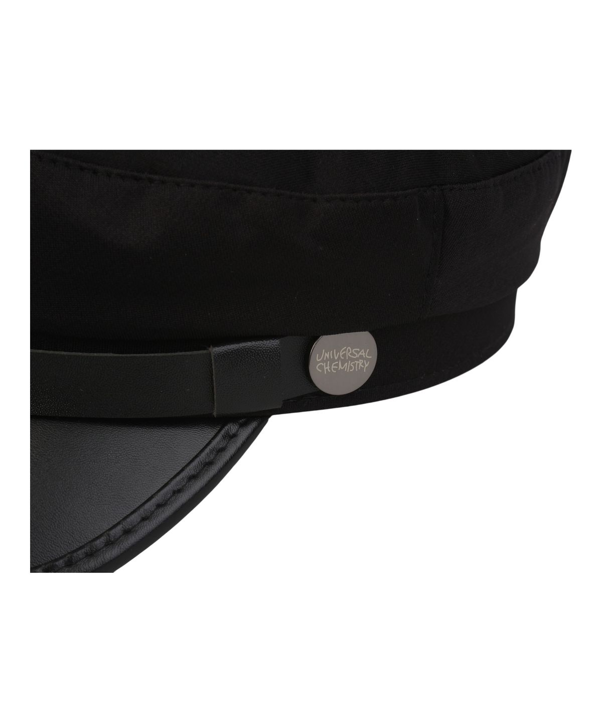 유니버셜 케미스트리(UNIVERSAL CHEMISTRY) Punk Black LT Line Marine Cap 마린캡